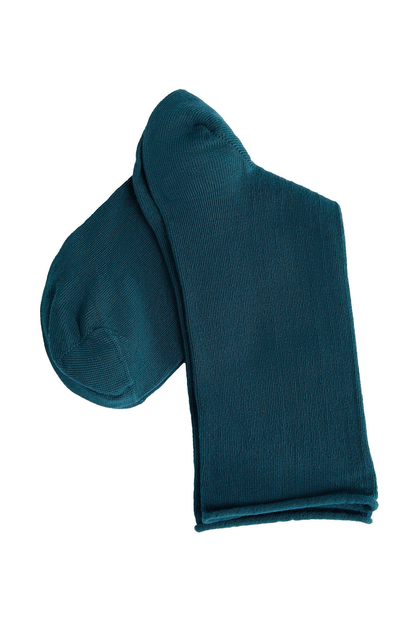 9505 | Socken mit Rollrand - Tannennadel (6er Pack)