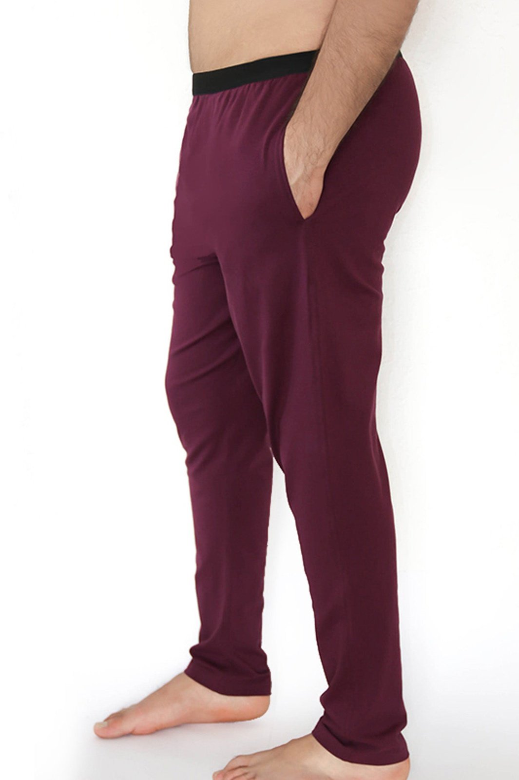 9611-02 | Unisex Loungepants - Aubergine