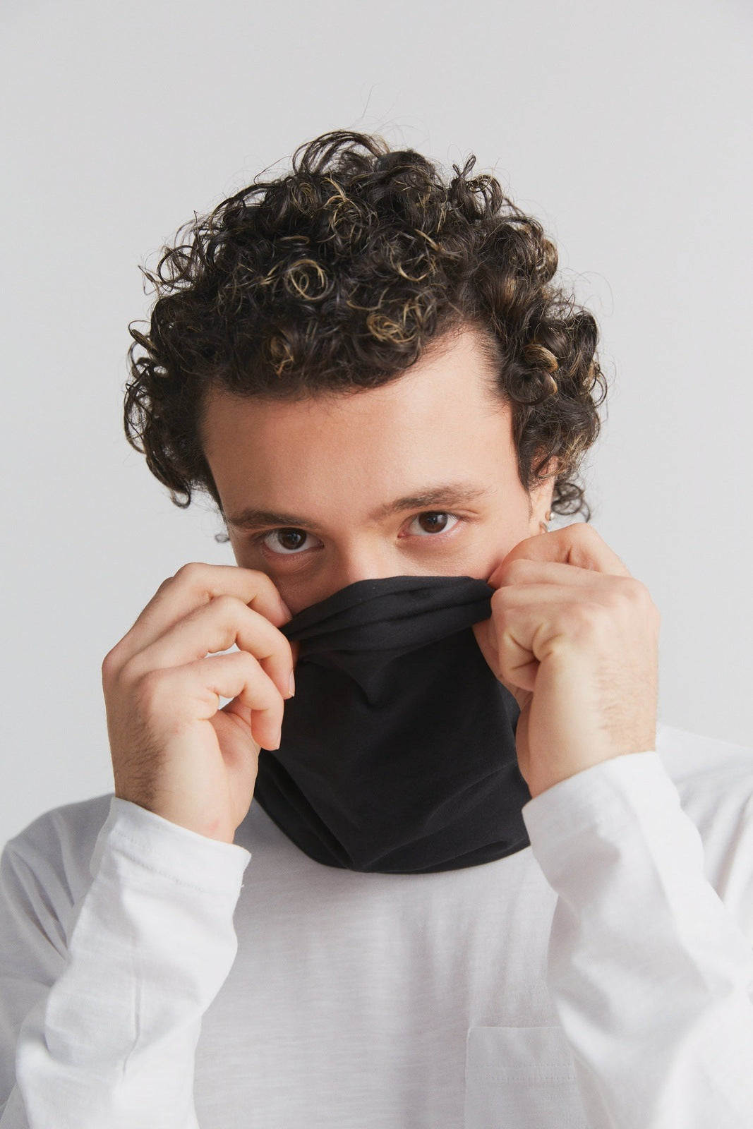 9625-021 | Unisex Schlauchschal - Schwarz