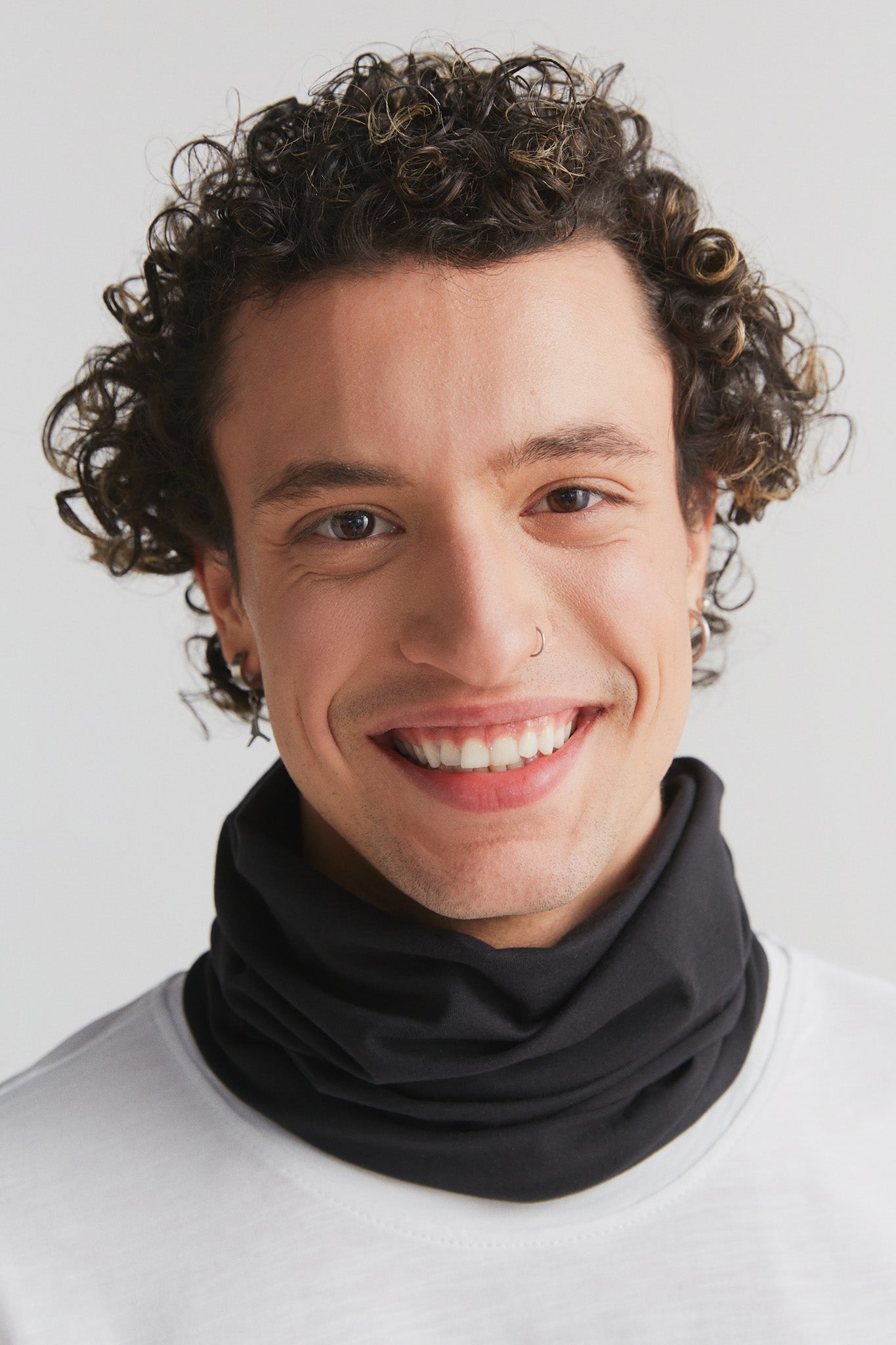 9625-021 | Unisex Schlauchschal - Schwarz