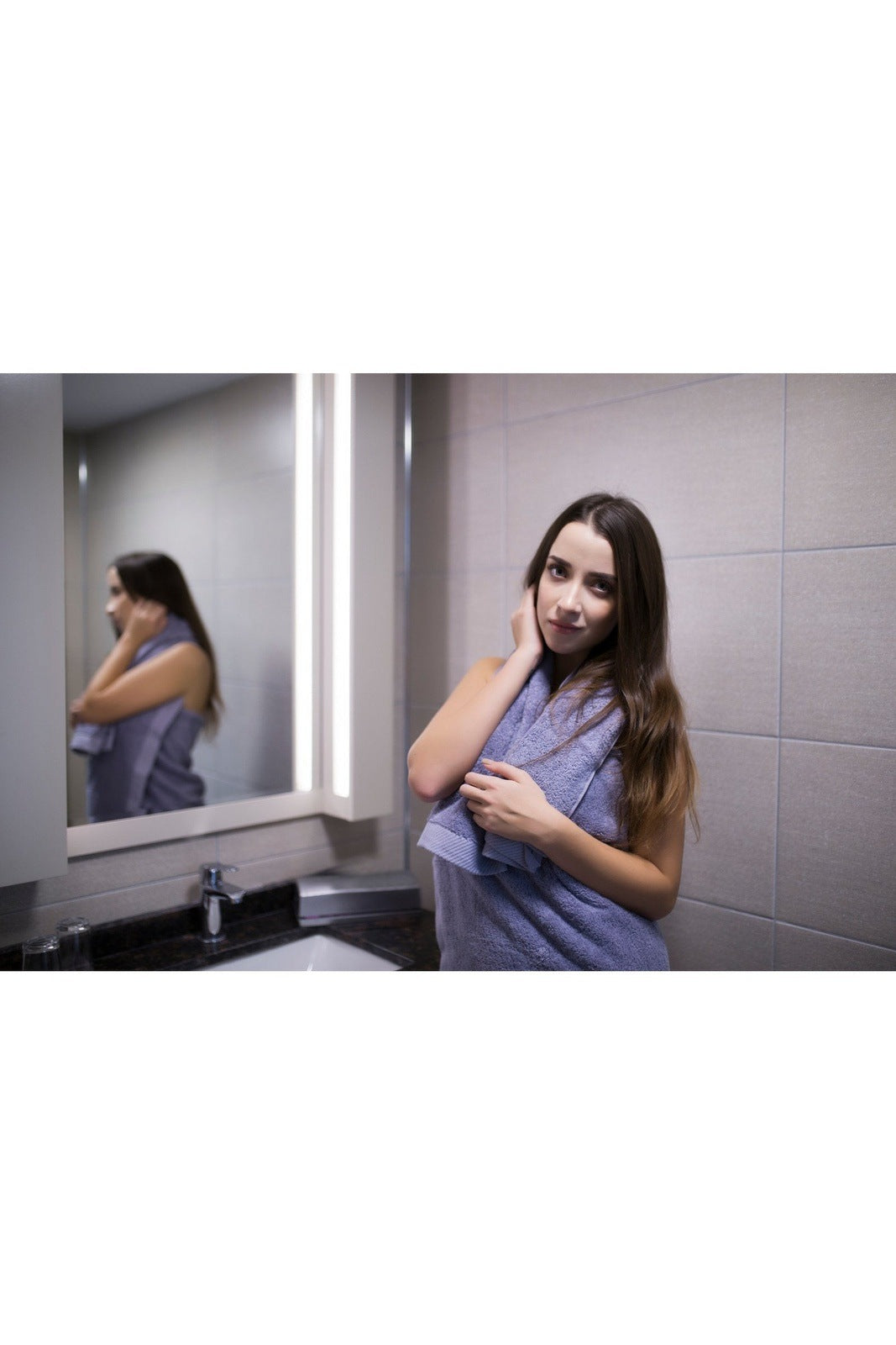 FD56-27 | Handtücher 600 gsm - Lilac Gray