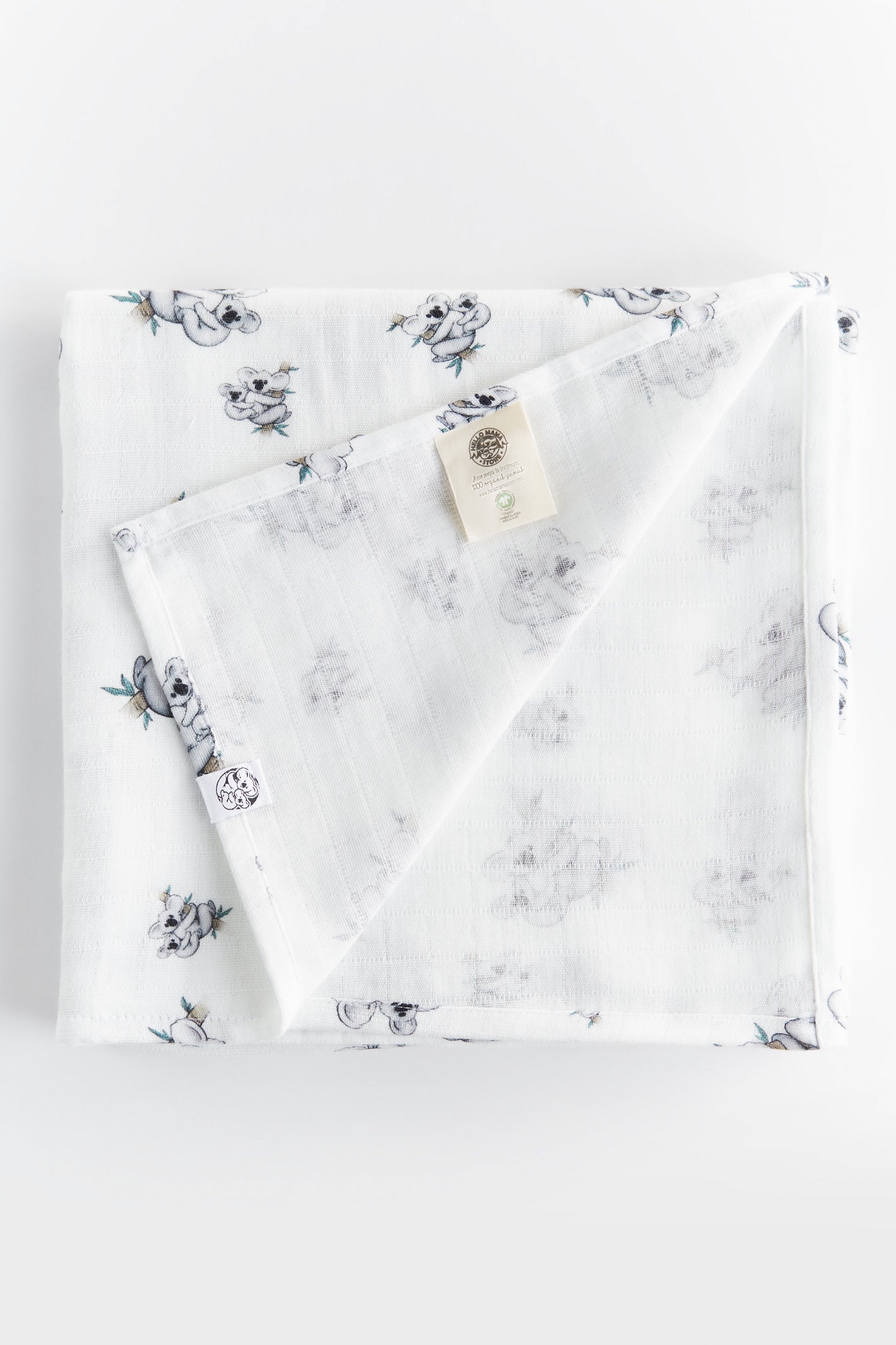 Bio Mulltuch Koala 120cm x 120cm