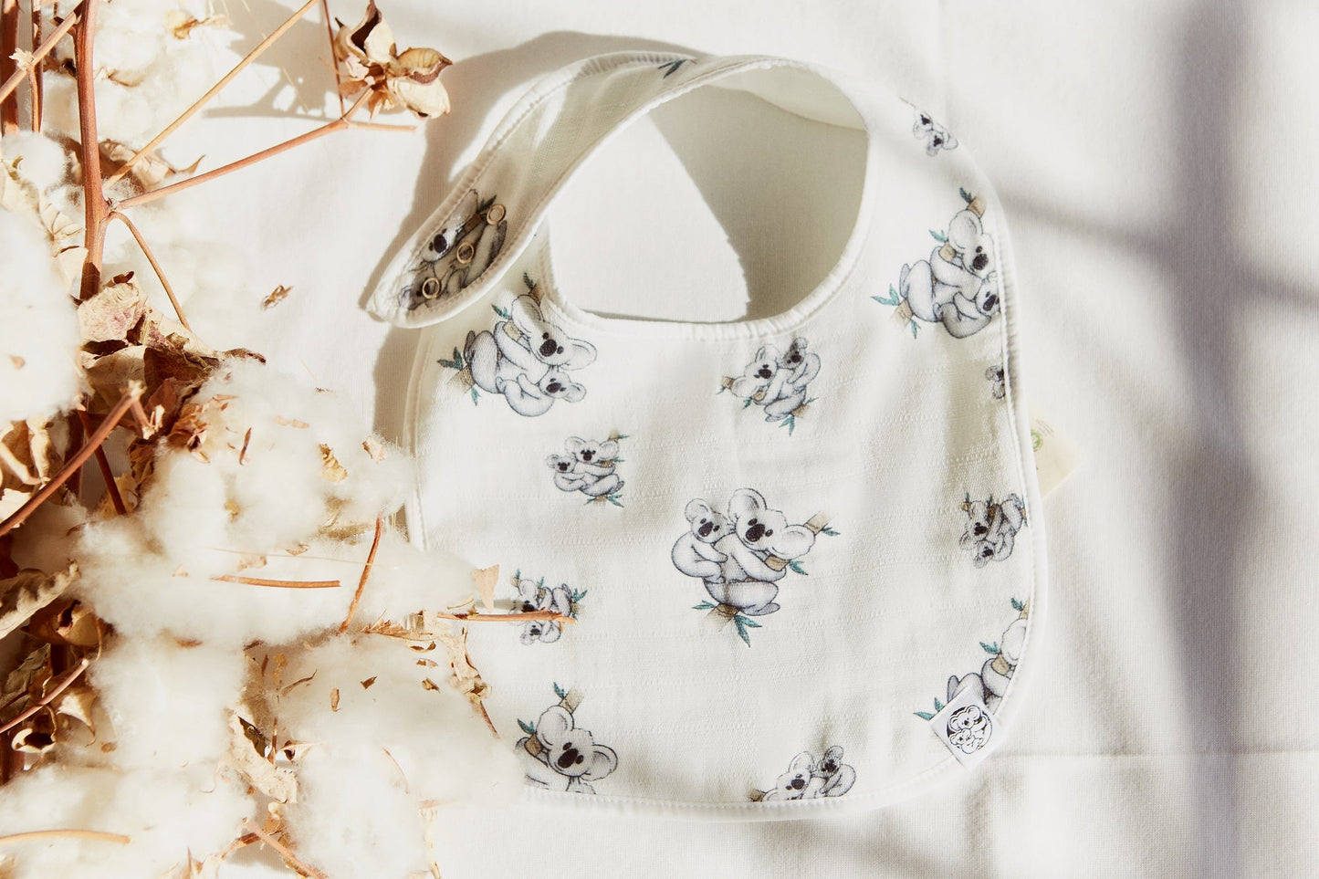 Bio Lätzchen Koala 23cm x 30cm