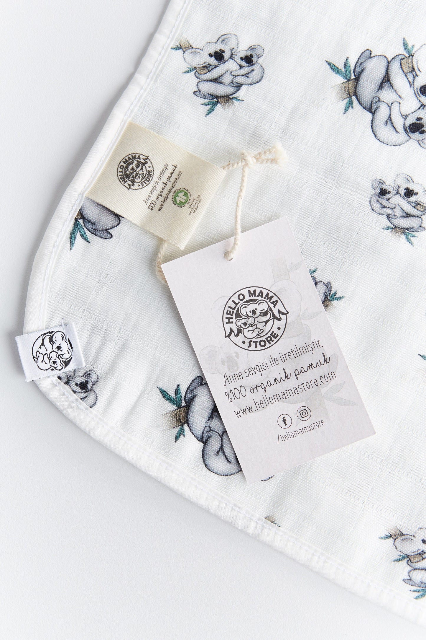 Bio Lätzchen Koala 23cm x 30cm