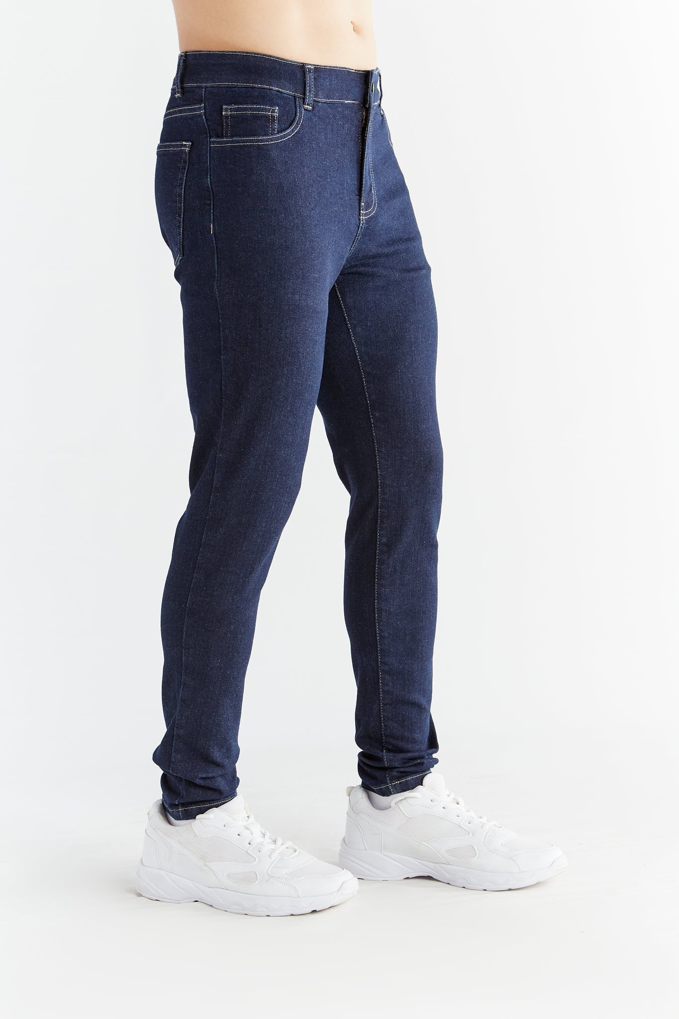 MD1014-215 | Herren Skinny Fit - Dark Slate Blue