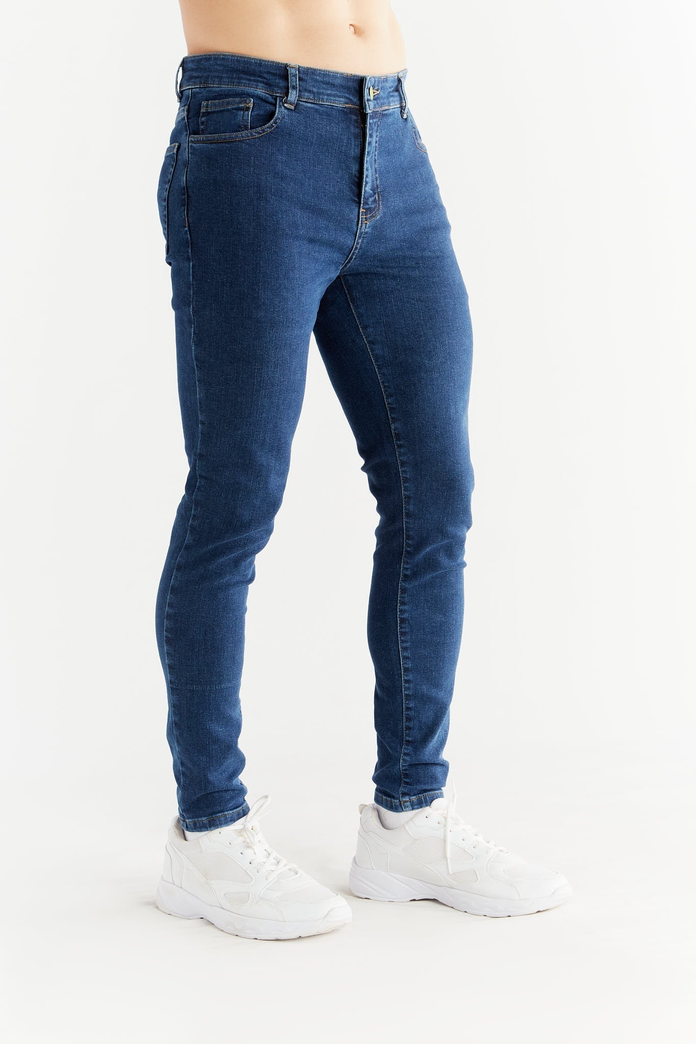 MD1014-231 | Herren Skinny Fit - Lapis Blue
