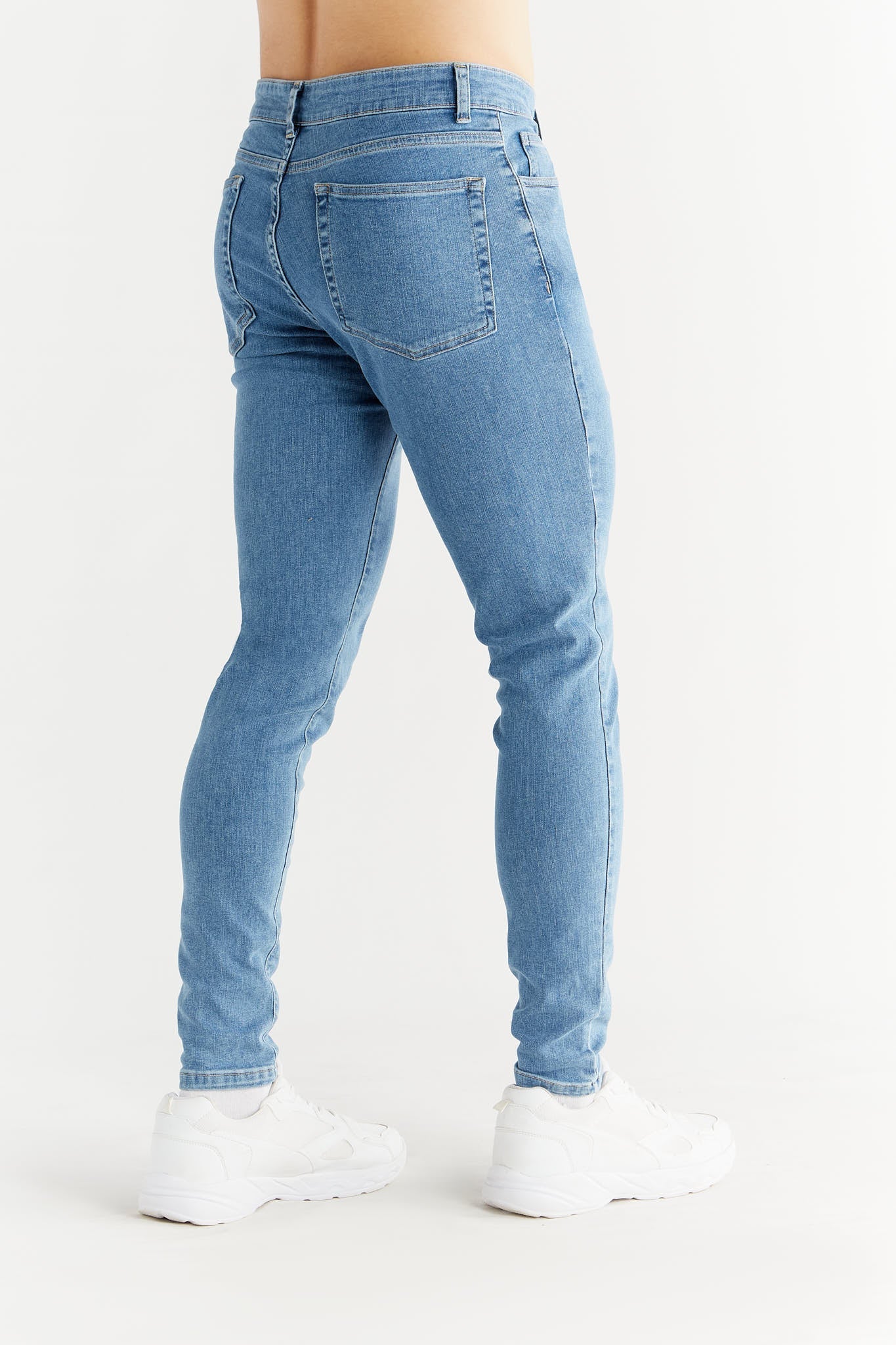 MD1014-325 | Herren Skinny Fit - Day Sky Blue