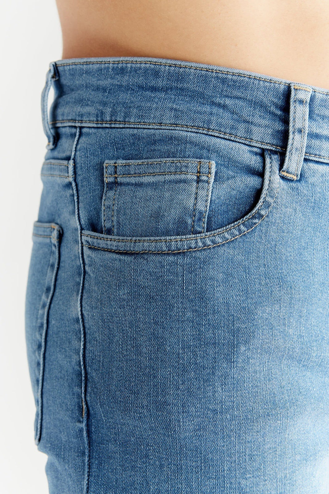 MD1014-325 | Herren Skinny Fit - Day Sky Blue