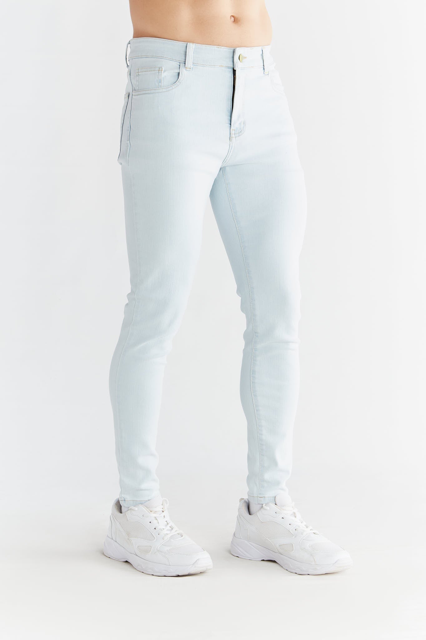 MD1014-347 | Herren Skinny Fit - Ice Blue