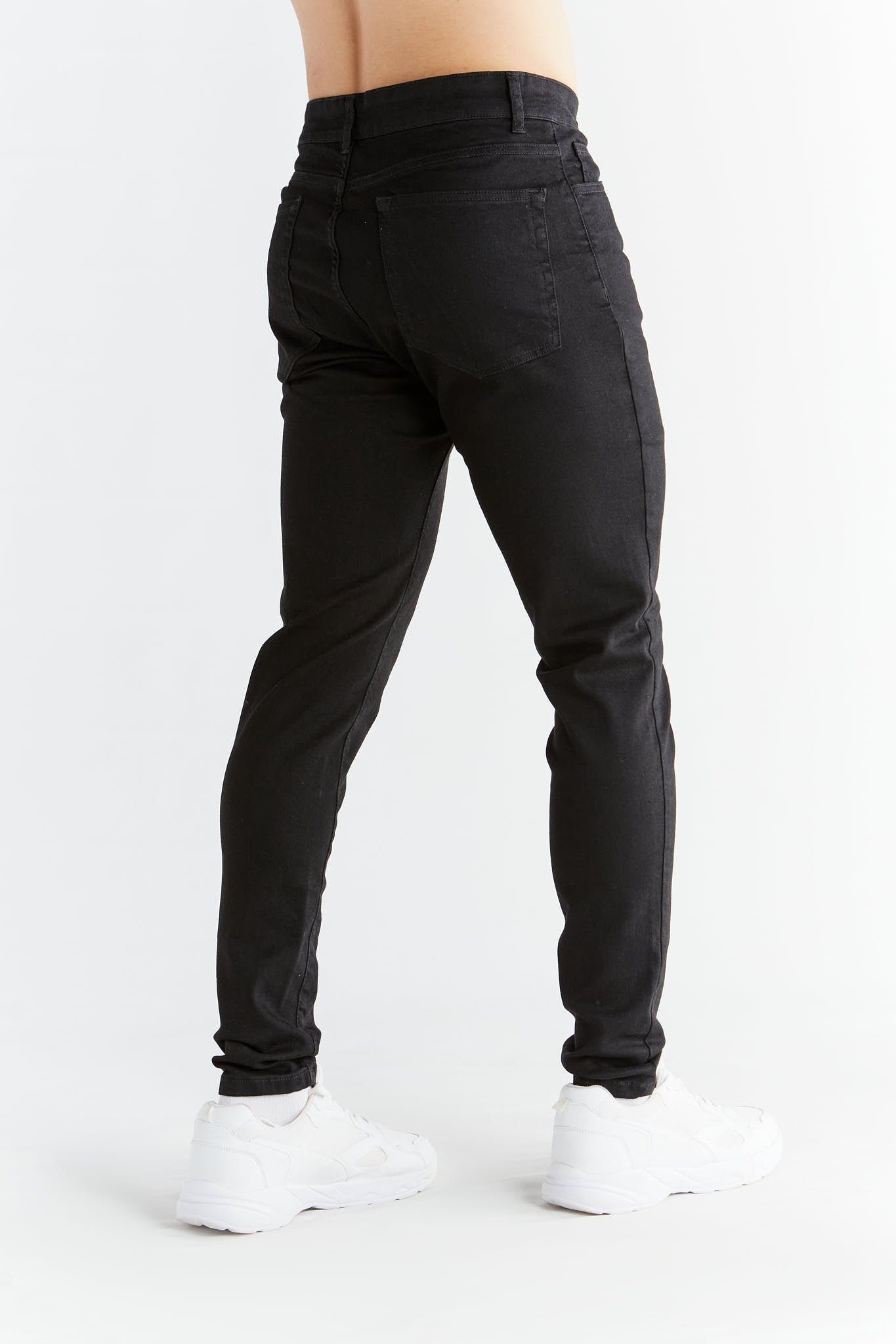 MD1015-104 | Herren Skinny Fit - Coal Black