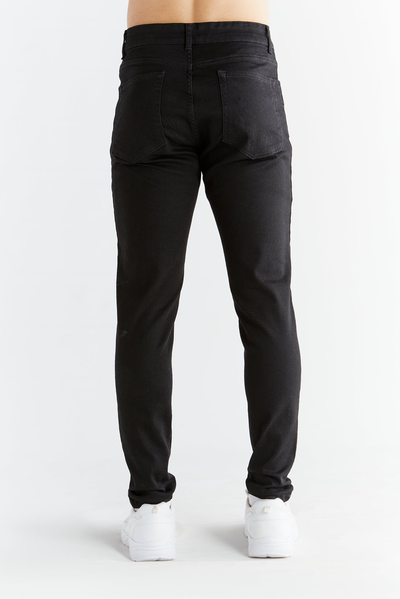MD1015-104 | Herren Skinny Fit - Coal Black