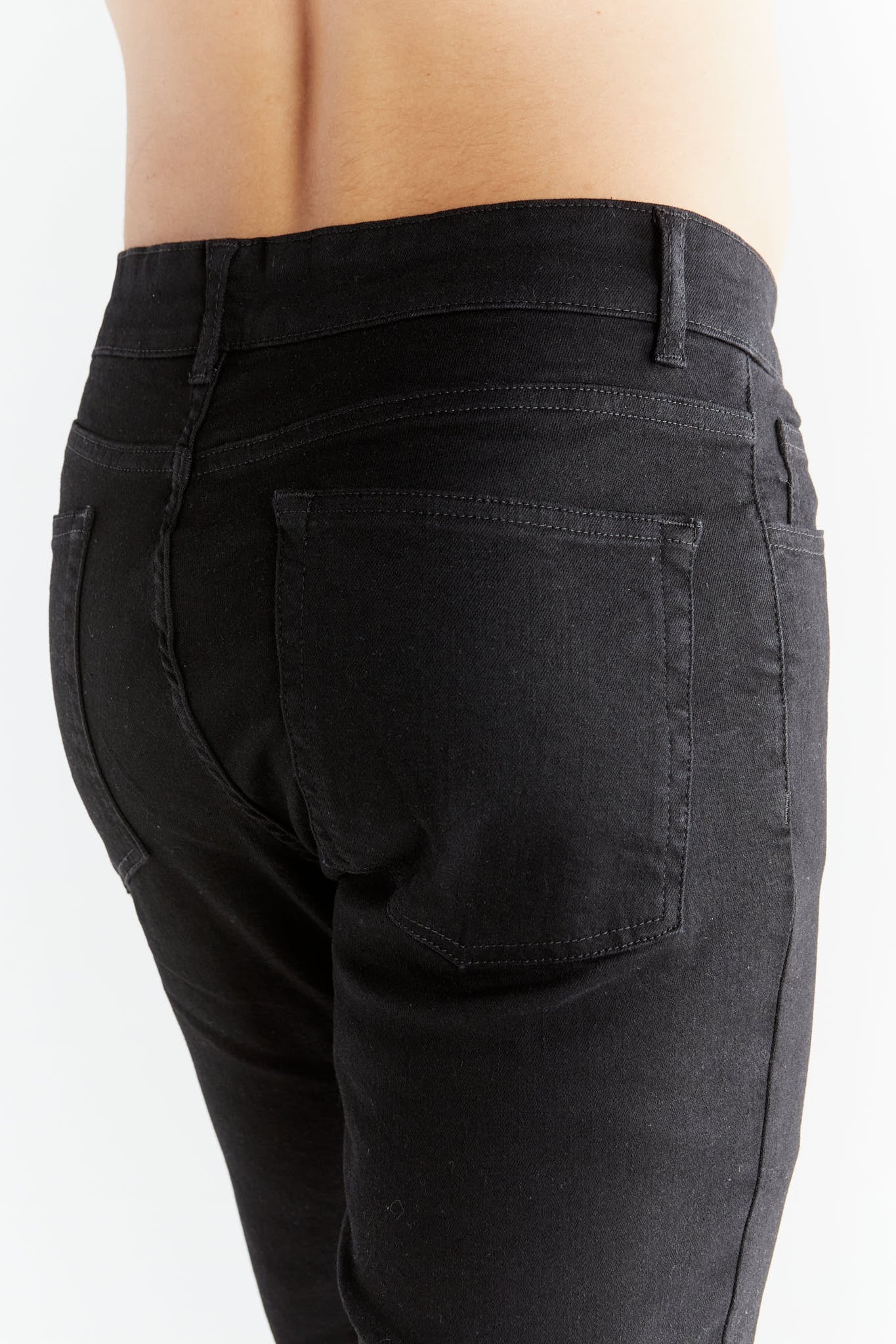MD1015-104 | Herren Skinny Fit - Coal Black