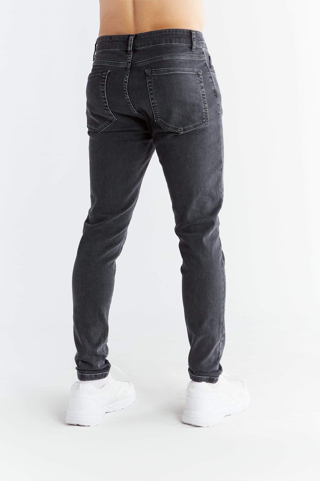 MD1015-145 | Herren Skinny Fit - Carbon Gray