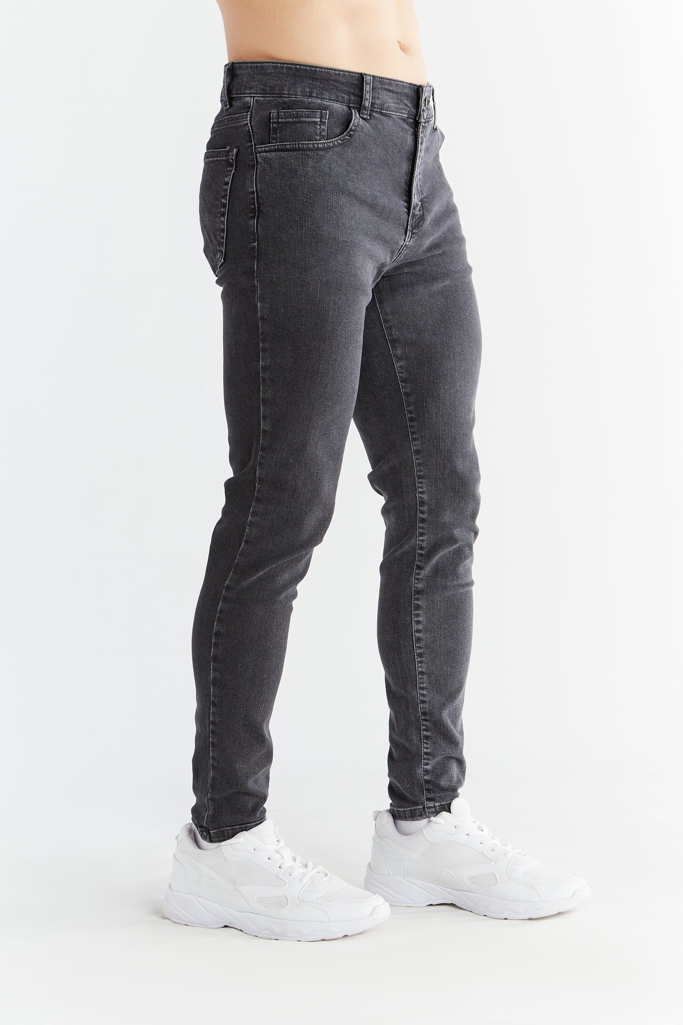 MD1015-151 | Herren Skinny Fit - Ash Gray