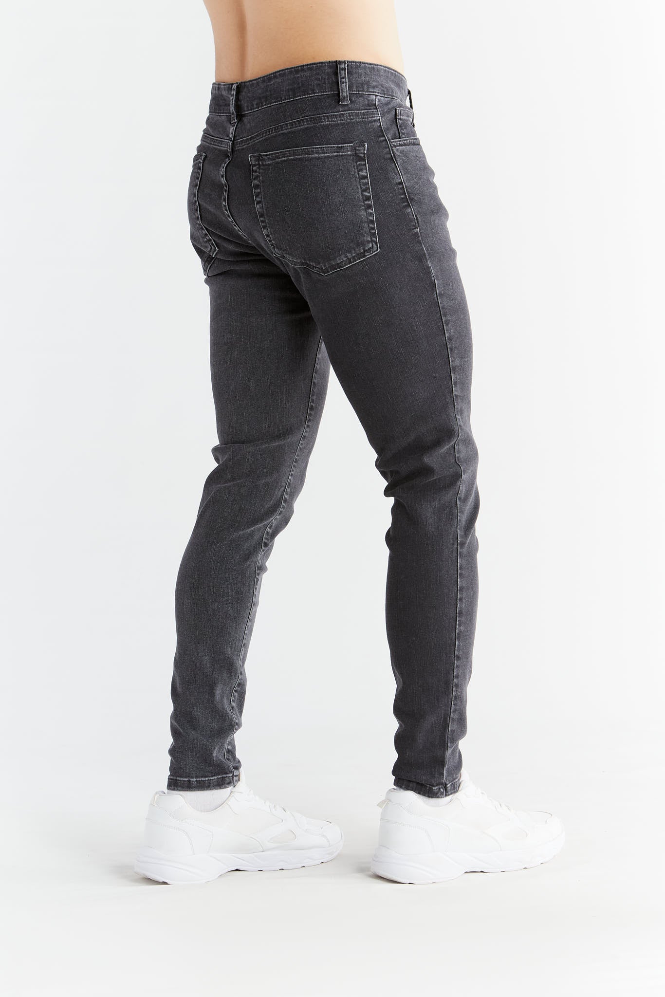 MD1015-151 | Herren Skinny Fit - Ash Gray