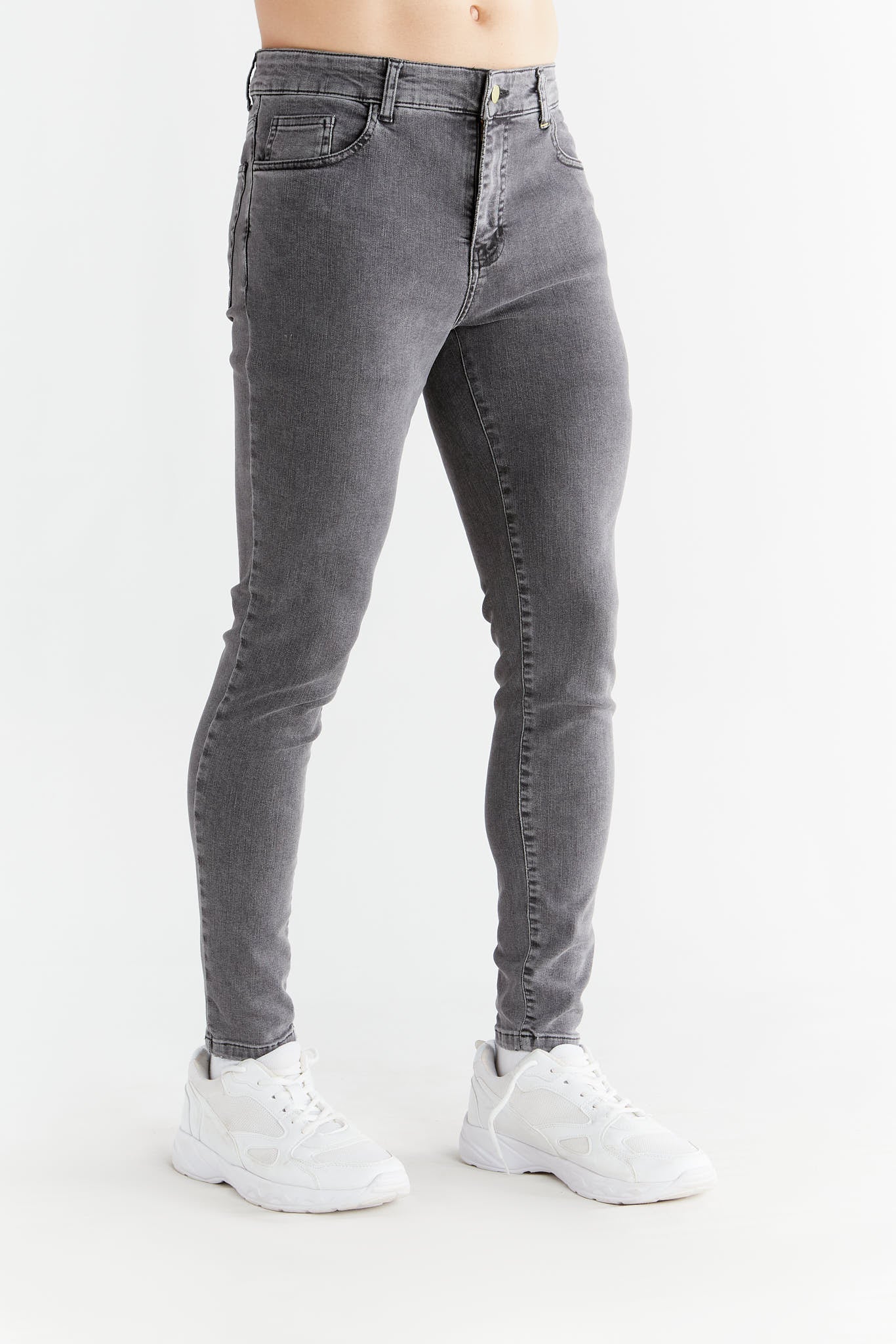 MD1015-163 | Herren Skinny Fit - Iron Gray