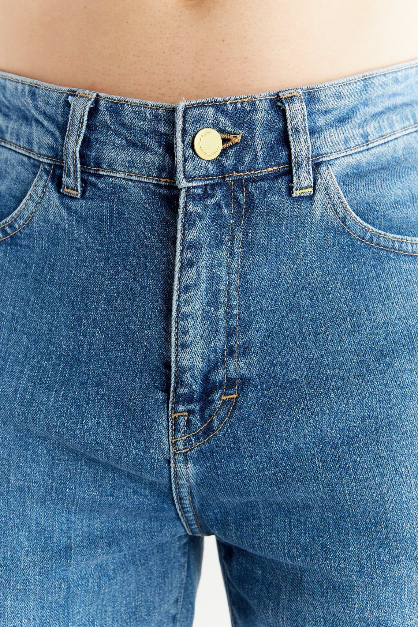 MQ1009-325 | Herren Straight Fit - Day Sky Blue
