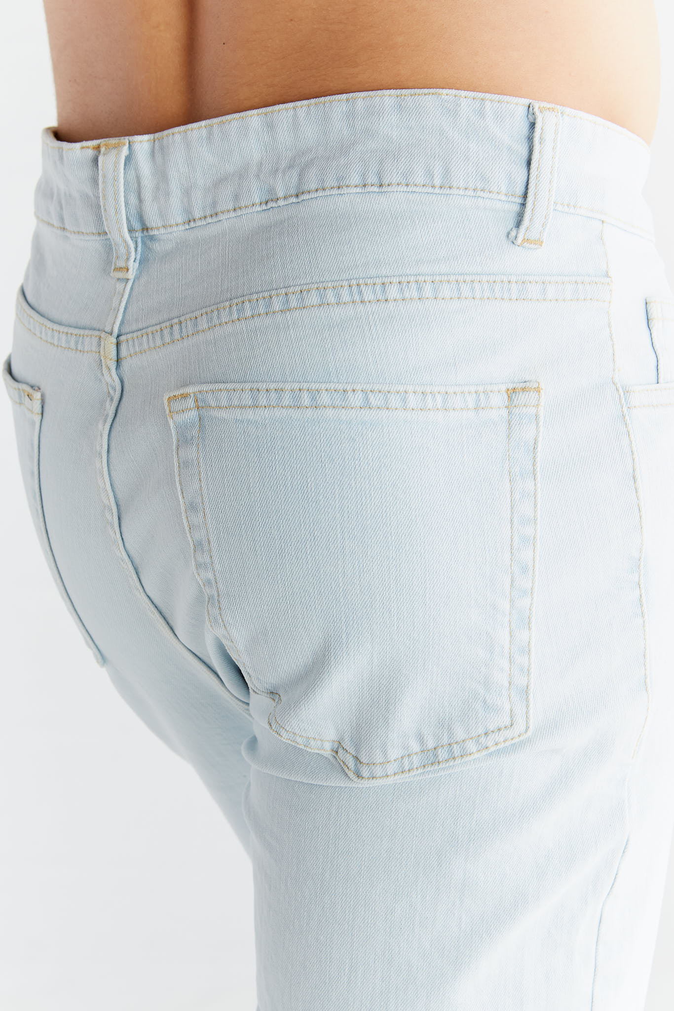 MQ1009-347 | Herren Straight Fit - Ice Blue