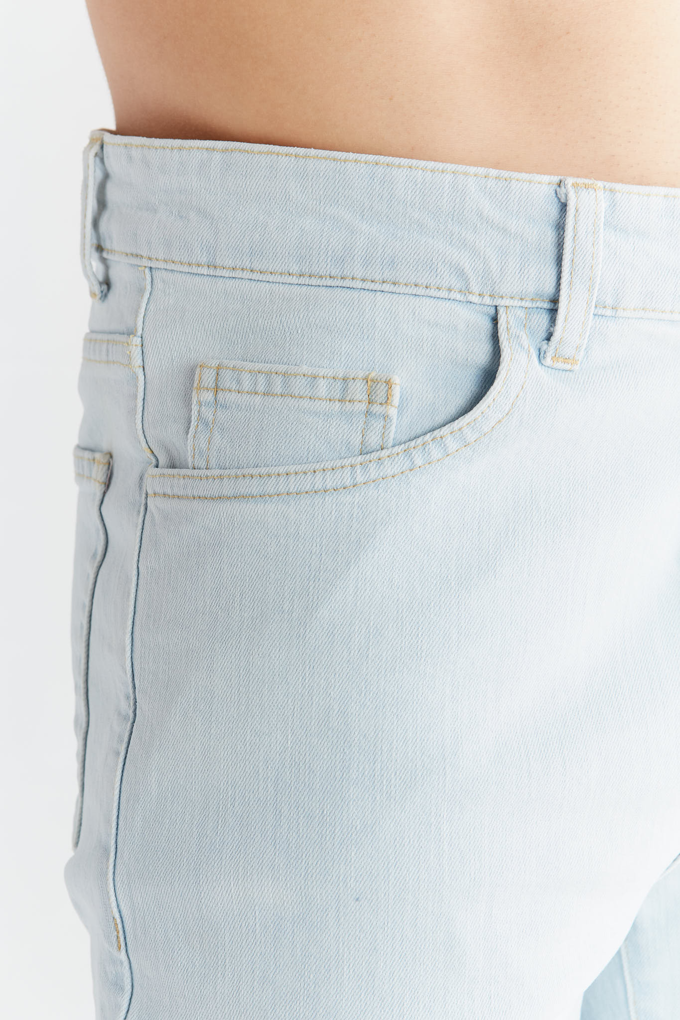 MQ1009-347 | Herren Straight Fit - Ice Blue