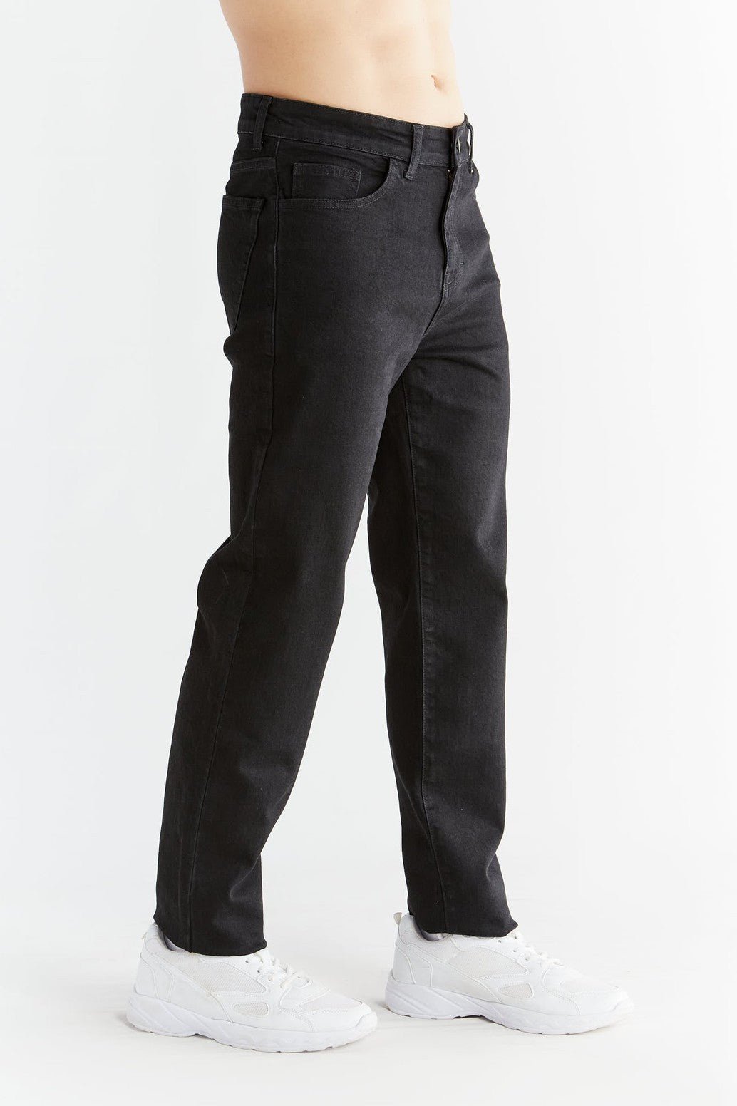 MQ1010-104 | Herren Straight Fit - Coal Black