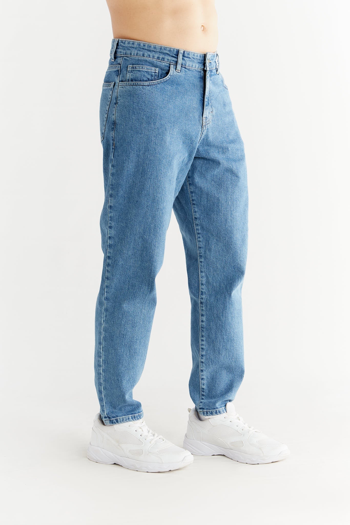 MU1009-325 | Herren Carrot Fit - Day Sky Blue
