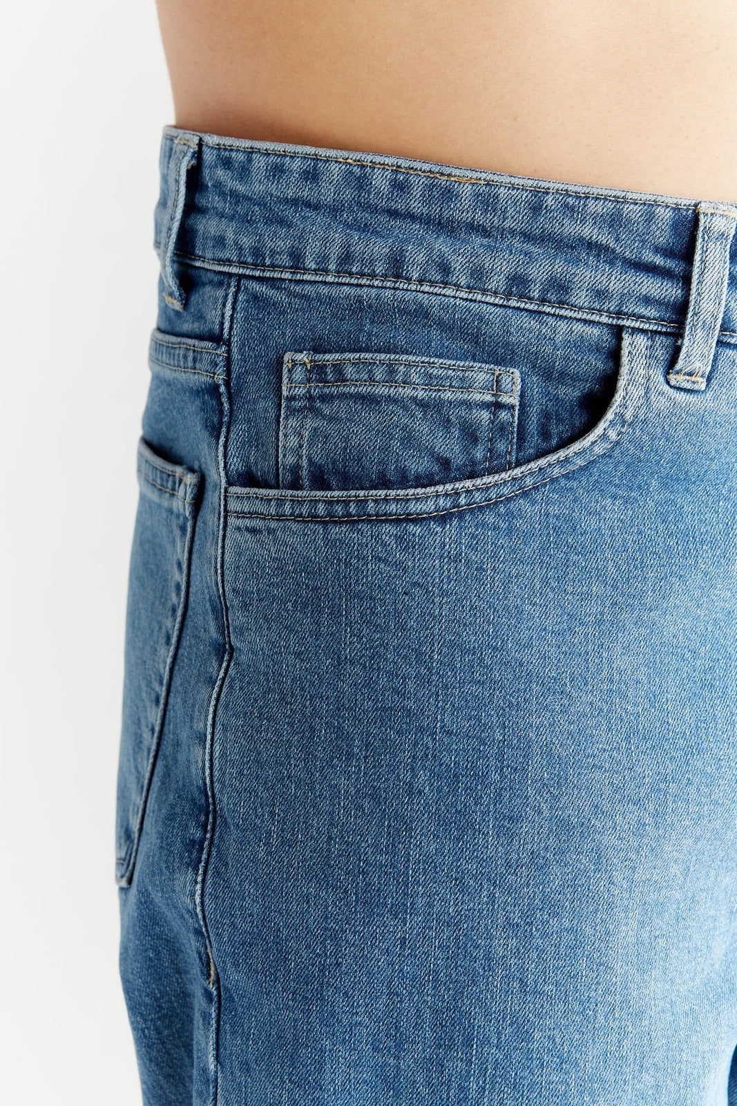 MU1009-325 | Herren Carrot Fit - Day Sky Blue