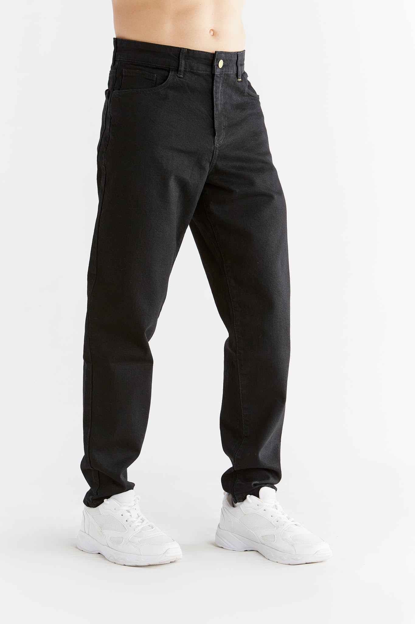 MU1010-104 | Herren Carrot Fit - Coal Black