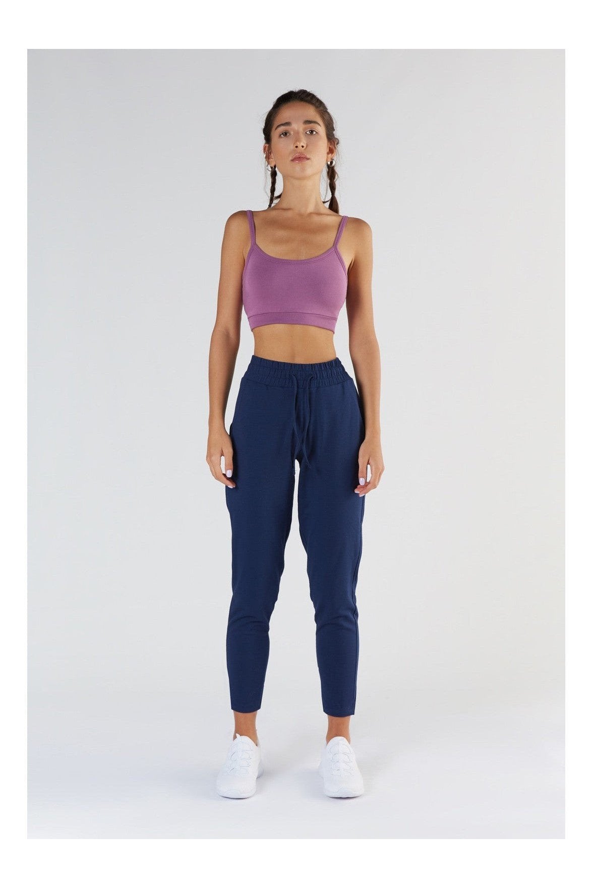 T1201-16 | TENCEL™ Active Damen Bra Top - Purple Nitro