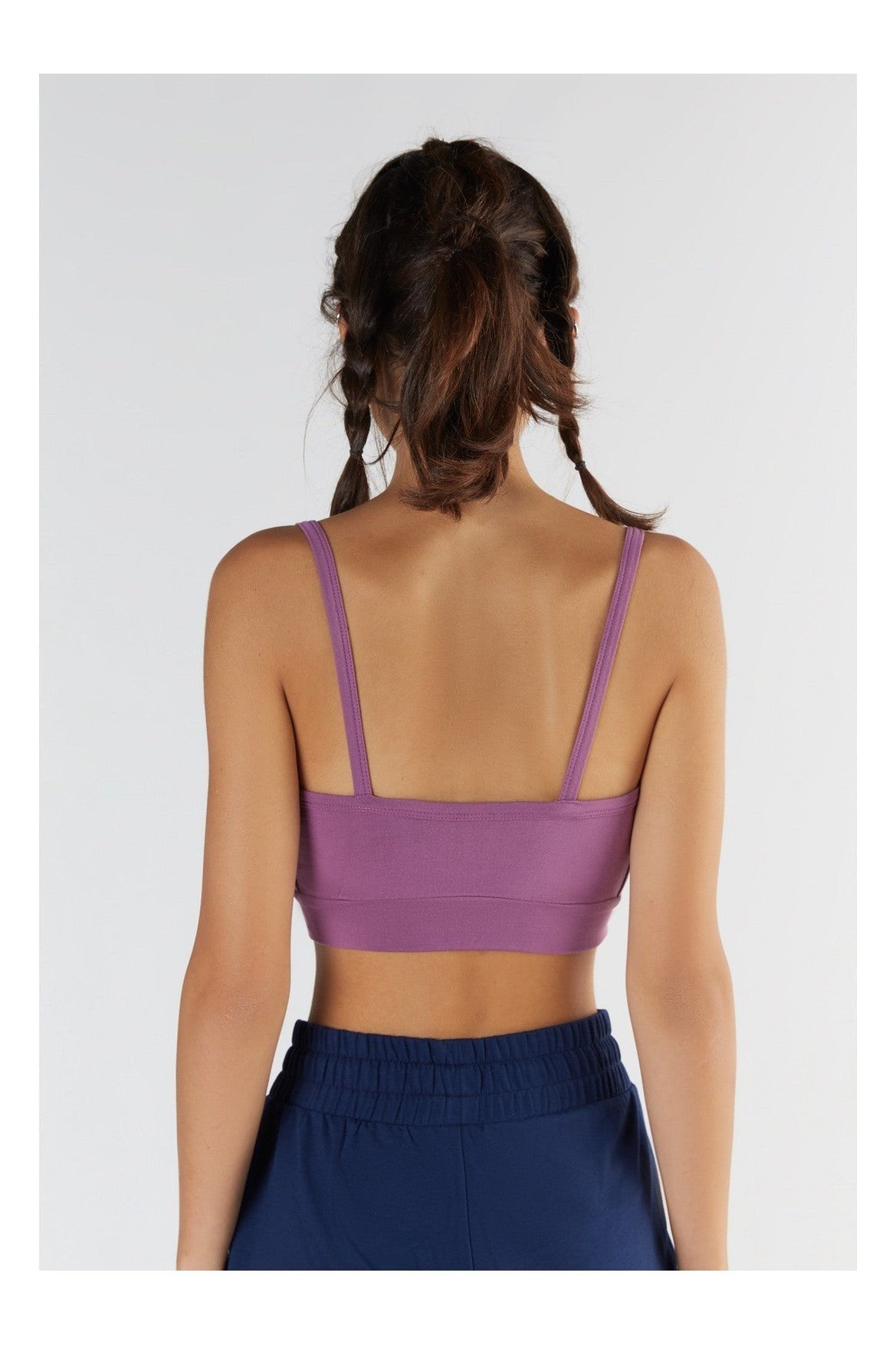 T1201-16 | TENCEL™ Active Damen Bra Top - Purple Nitro