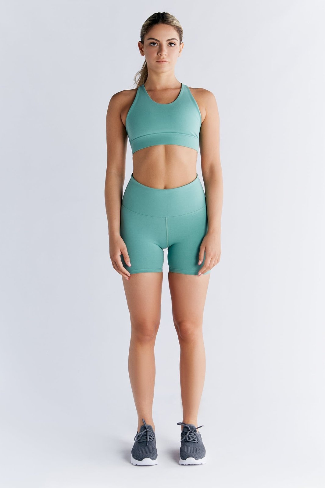 T1202-30 | Damen Yoga Top recycelt - Malachite Green
