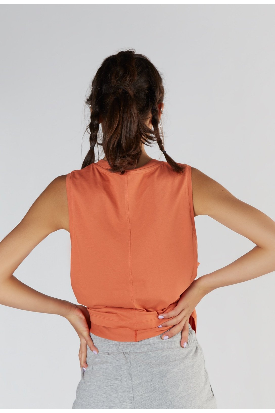 T1211-14 | TENCEL™ Active Damen Top hochgeschlossen - Soap Nut
