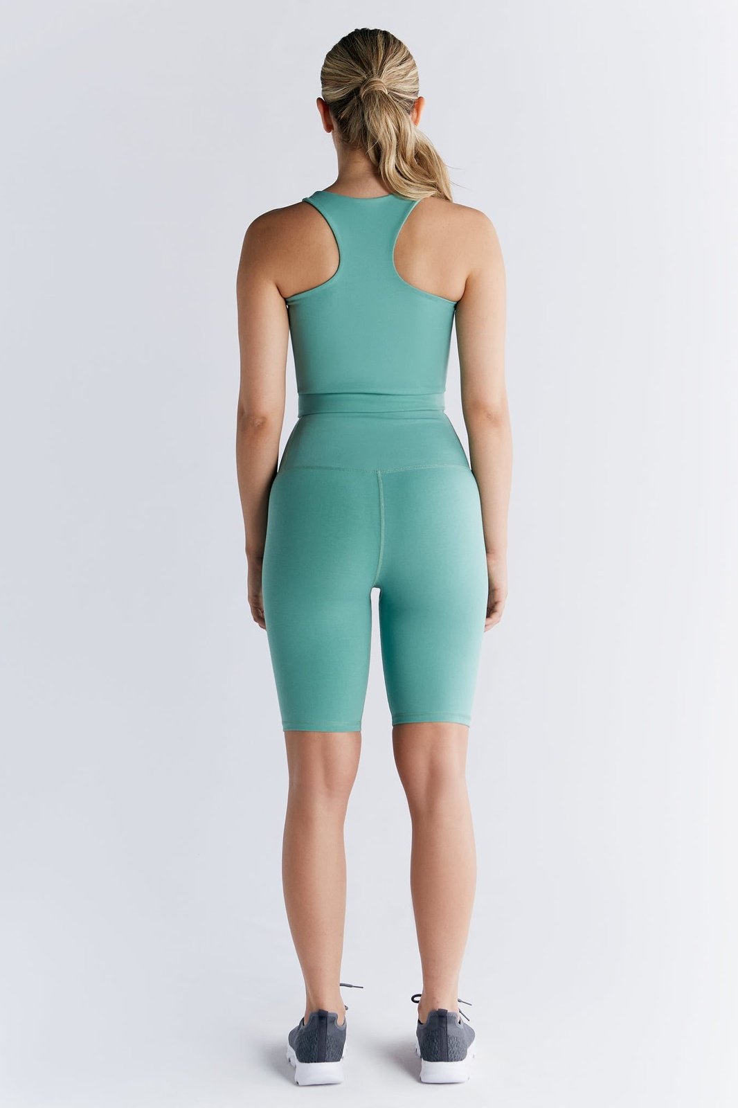 T1220-30 | Damen Crop Top - Malachite Green