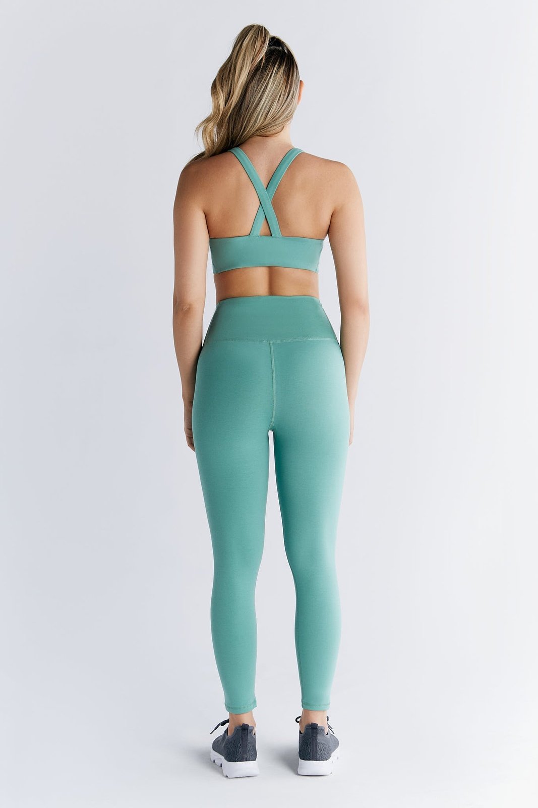 T1232-30 | Damen Padded Bra recycelt - Malachite Green