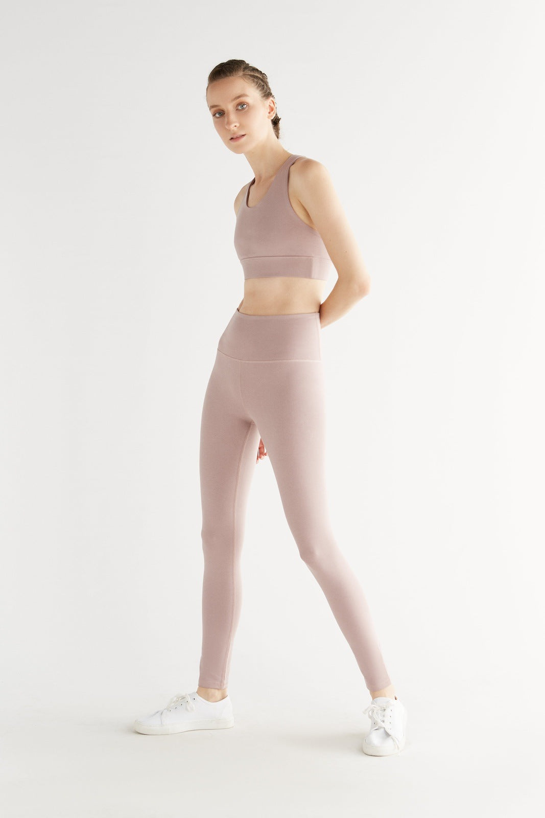 T1300-10 | Damen Leggings  recycelt - Lilac
