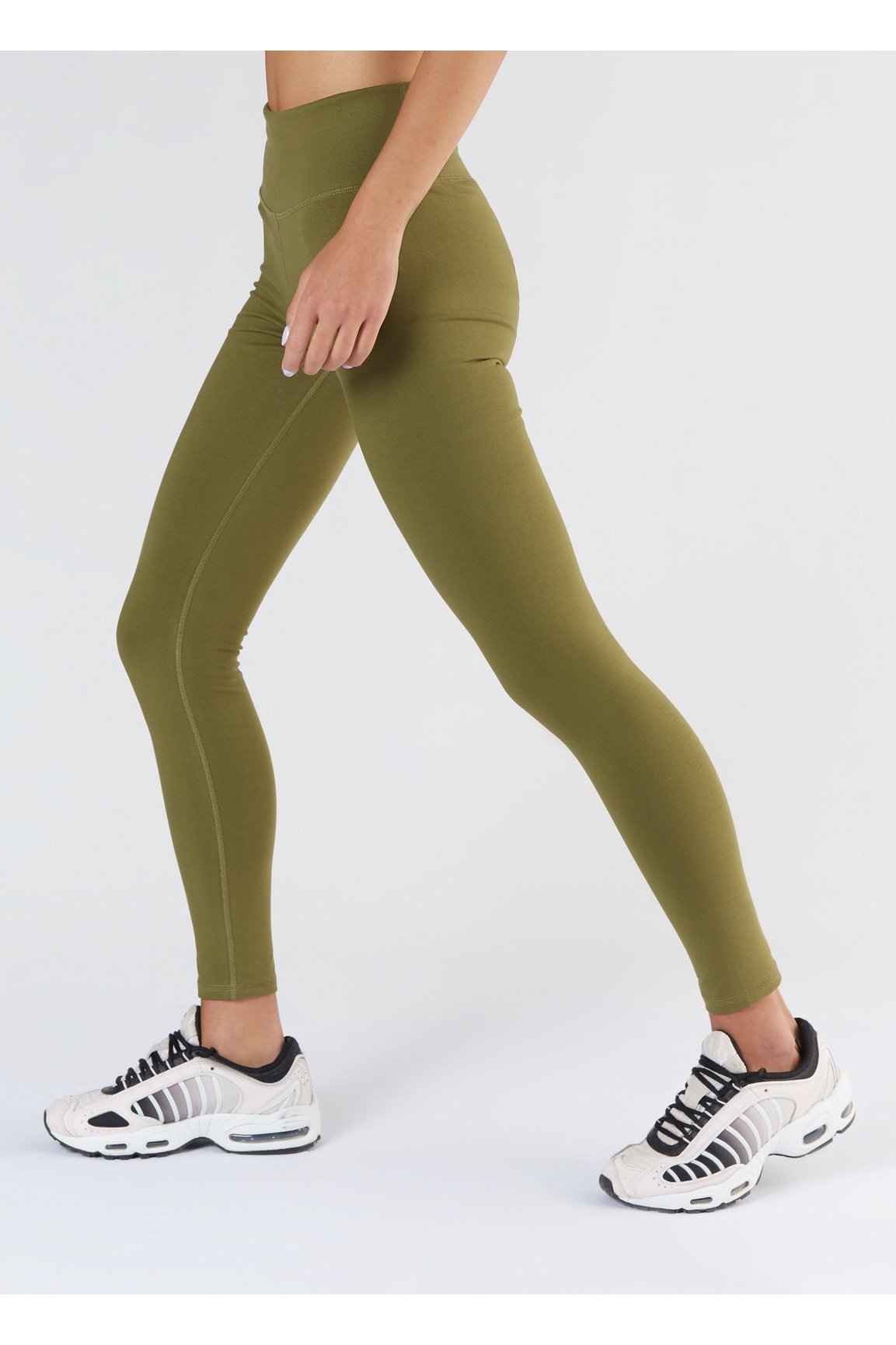 T1300-13 | Damen Leggings  recycelt - Olive