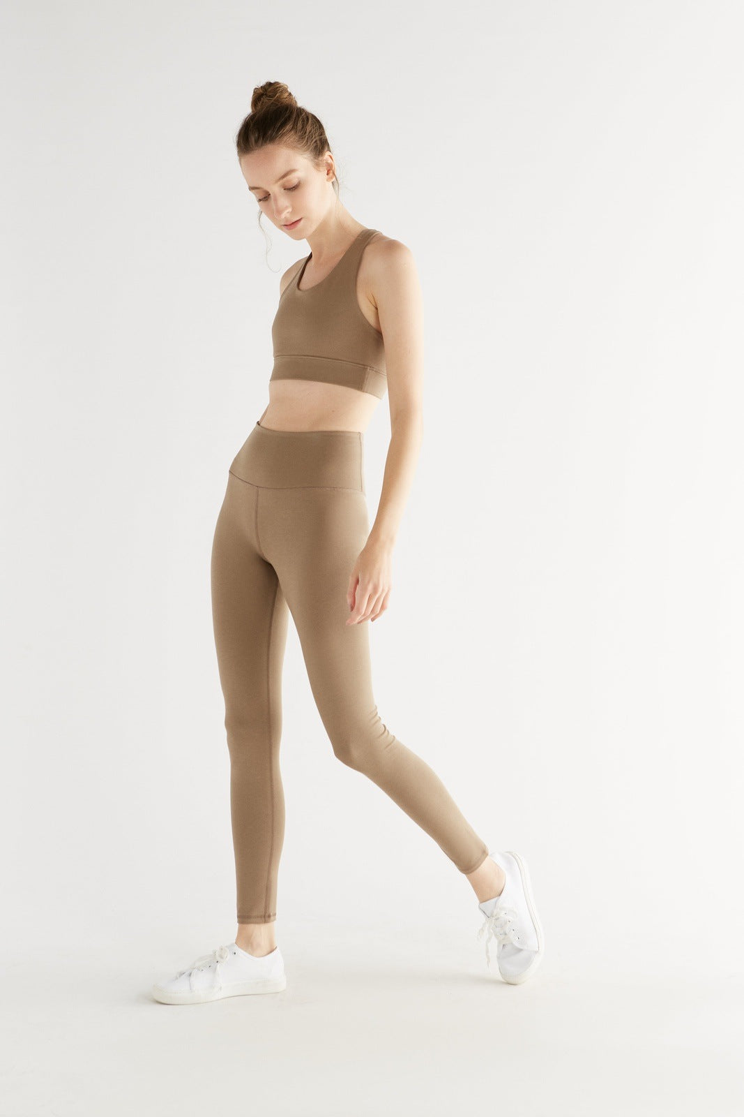 T1300-21 | Damen Leggings  recycelt - Mink