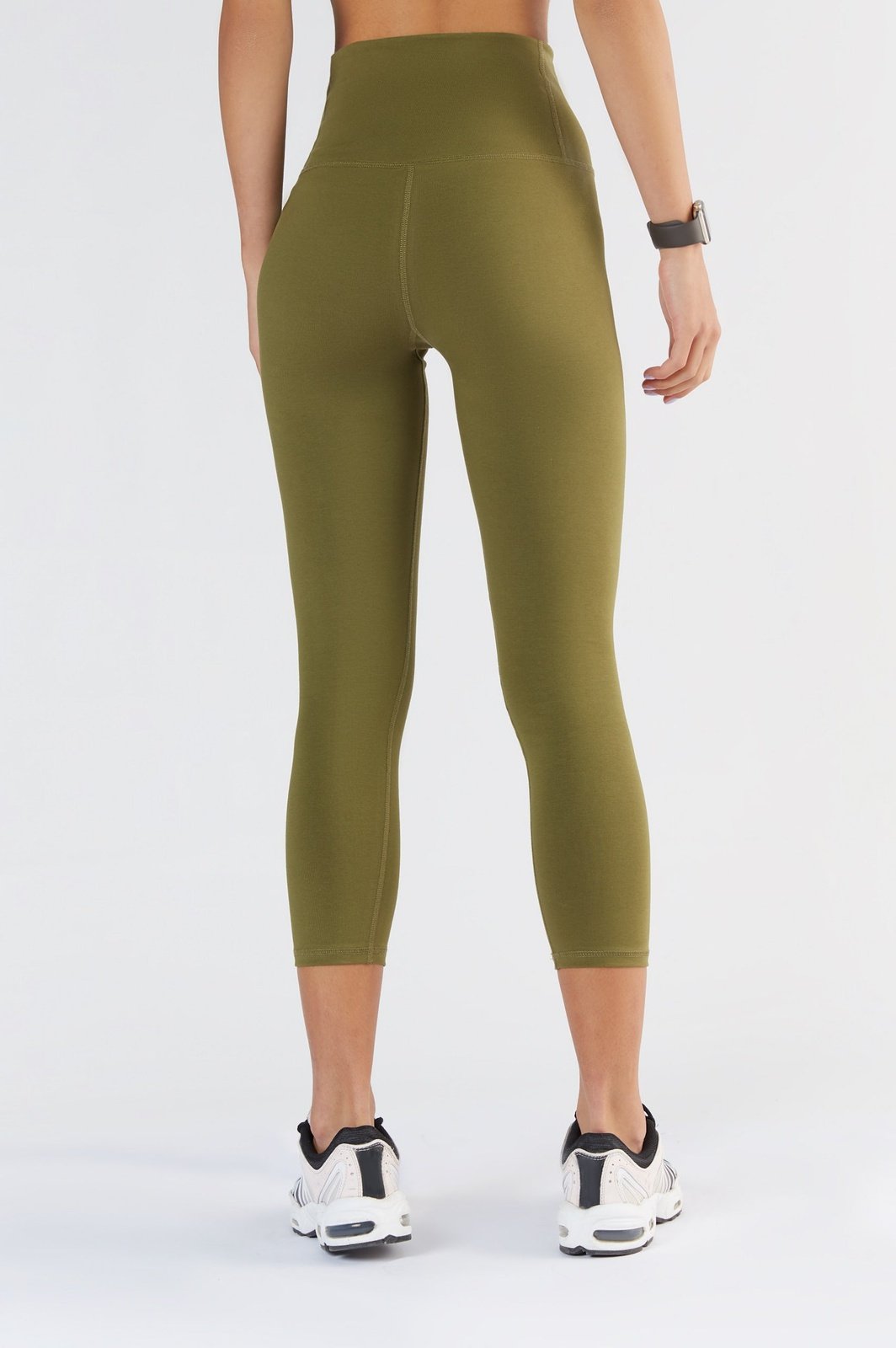 T1310-13 | Damen 7/8 Leggings recycelt - Olive