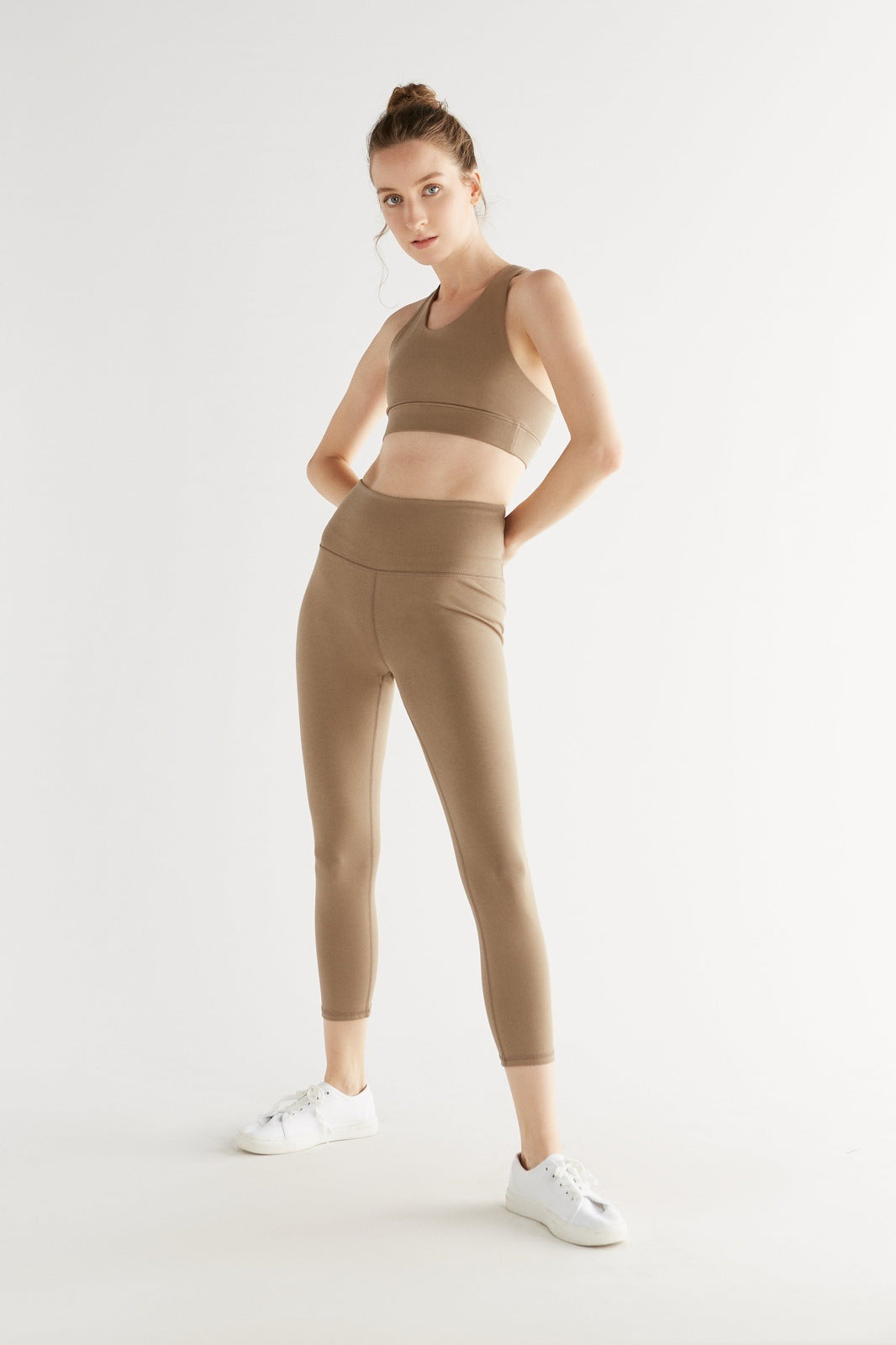 T1310-21 | Damen 7/8 Leggings recycelt - Mink