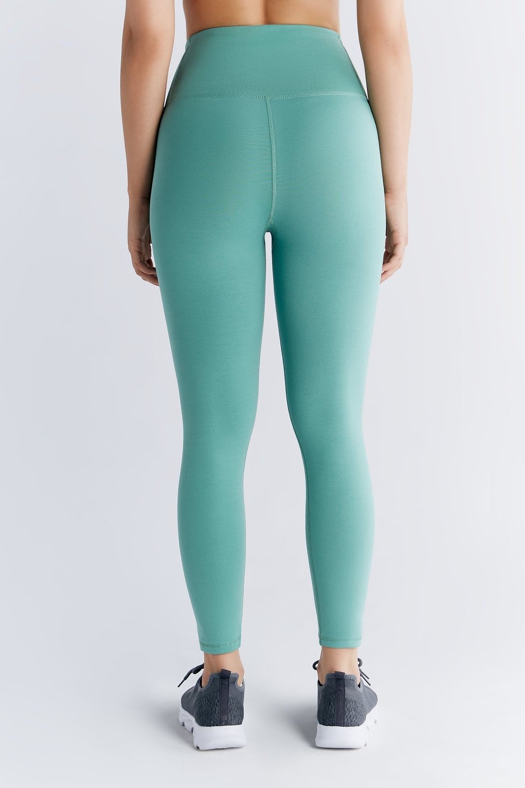 T1310-30 | Damen 7/8 Leggings recycelt - Malachite Green