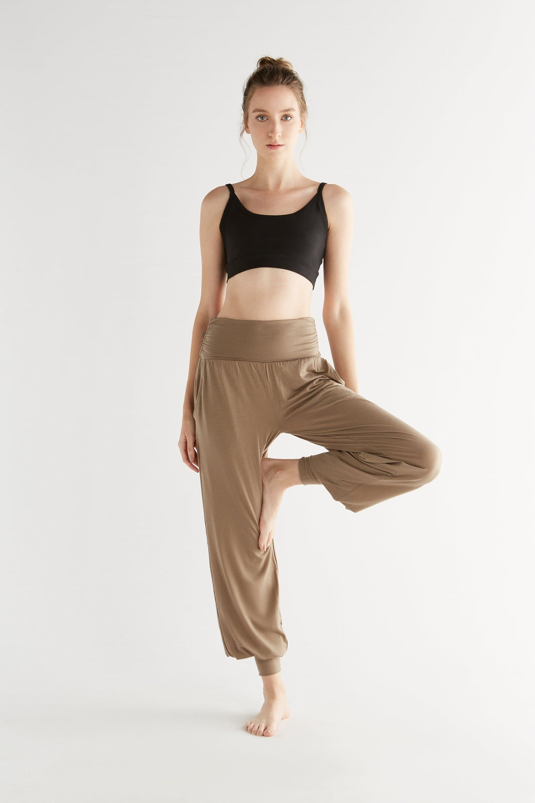 T1320-21 | TENCEL™ Intimate Damen Yoga Hose - Mink