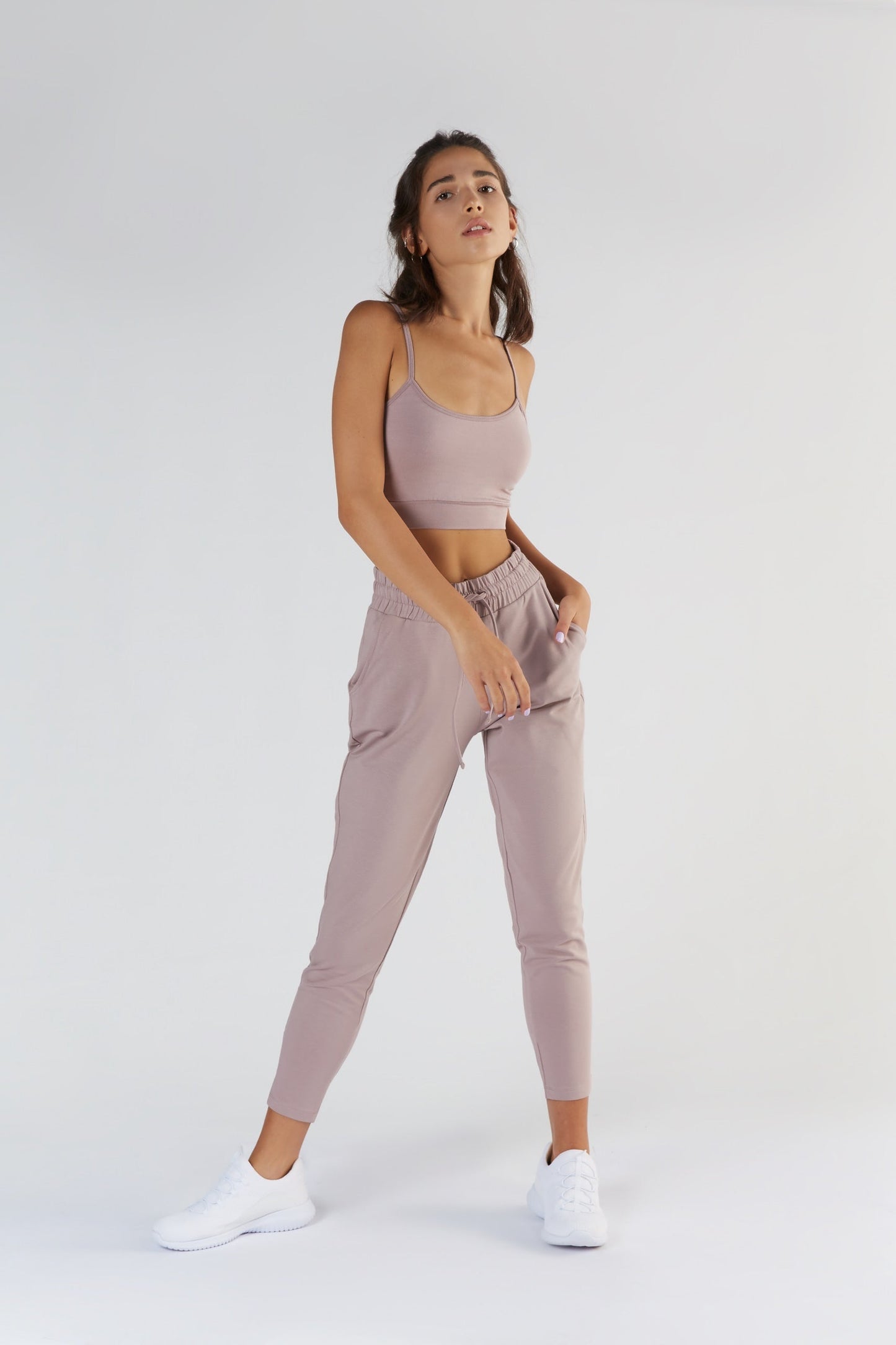 T1351-10 | TENCEL™ Active Damen Jogging Hose - Lilac