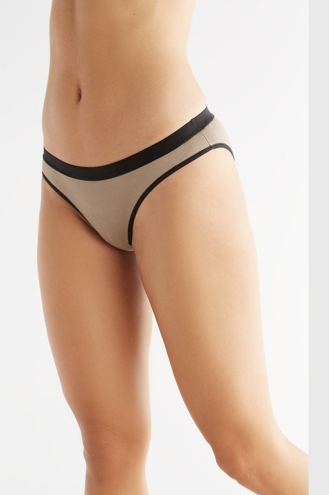T1410-21 | TENCEL™ Intimate Damen Slip - Mink