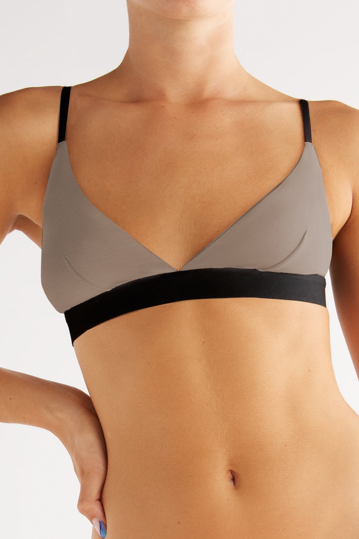 T1500-21 | TENCEL™ Active Damen Bralette - Mink