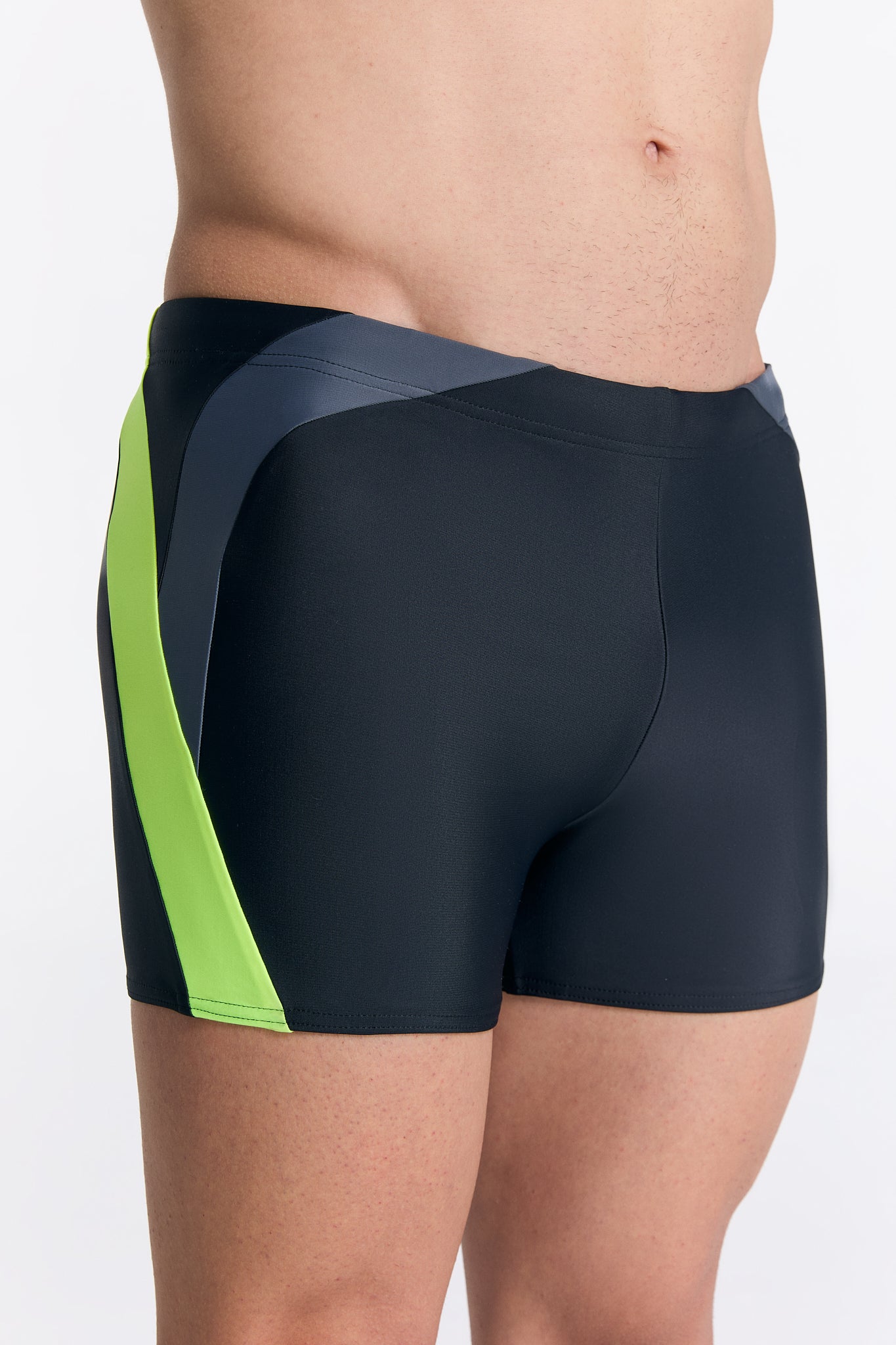T8231-49 | Herren Trunk Badehose – Nachhaltig, ECONYL®, Schnelltrocknend - Titanium