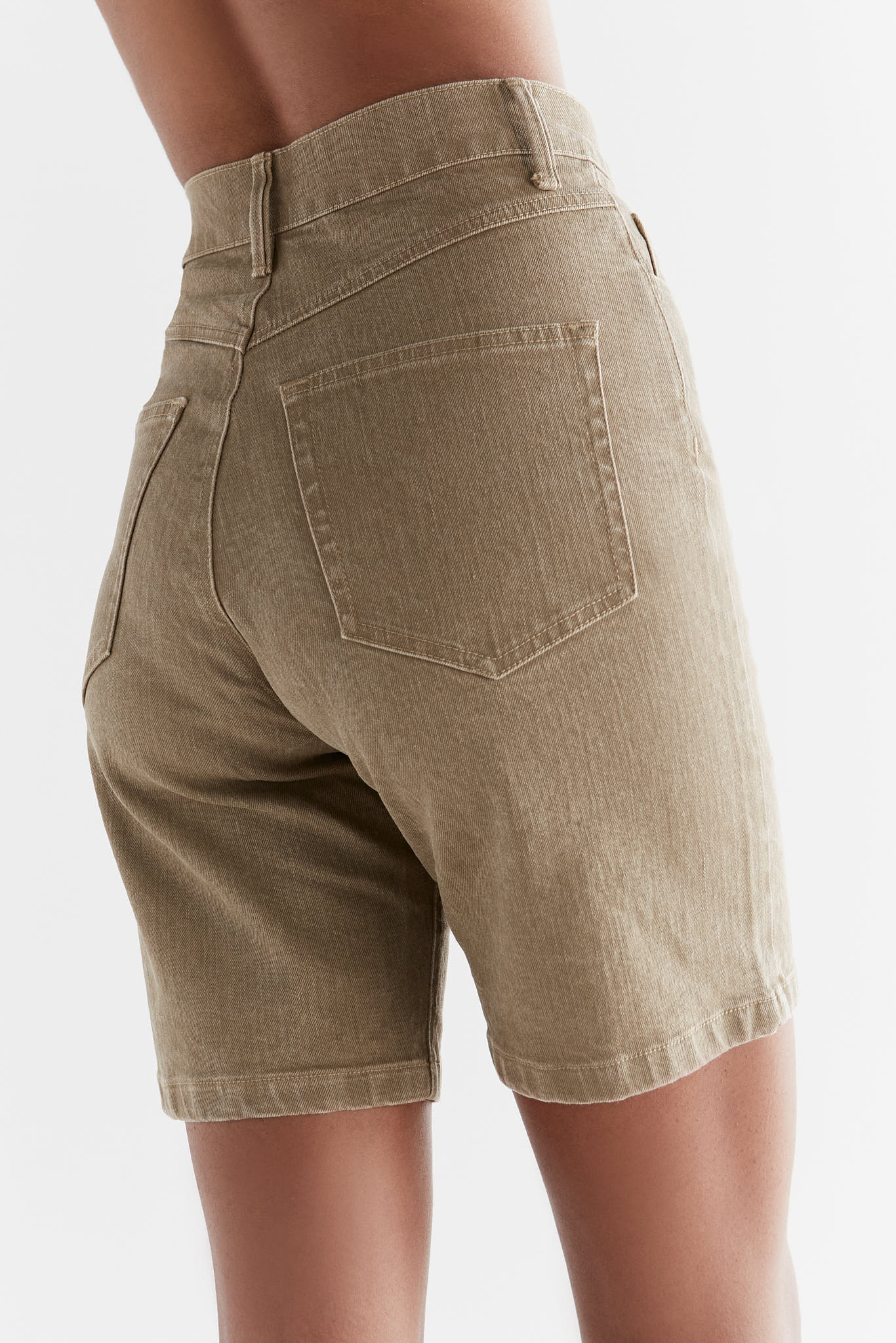 WA3018-403 | Damen Denim Shorts in Ton Waschung - Caribe