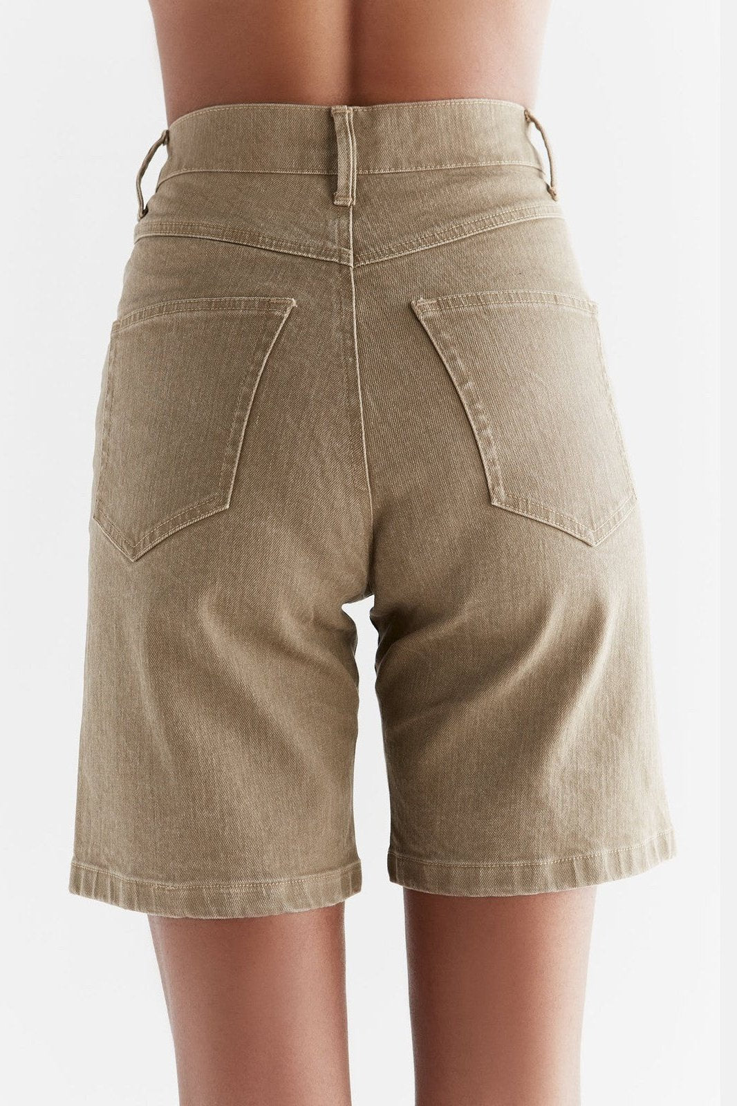 WA3018-403 | Damen Denim Shorts in Ton Waschung - Caribe