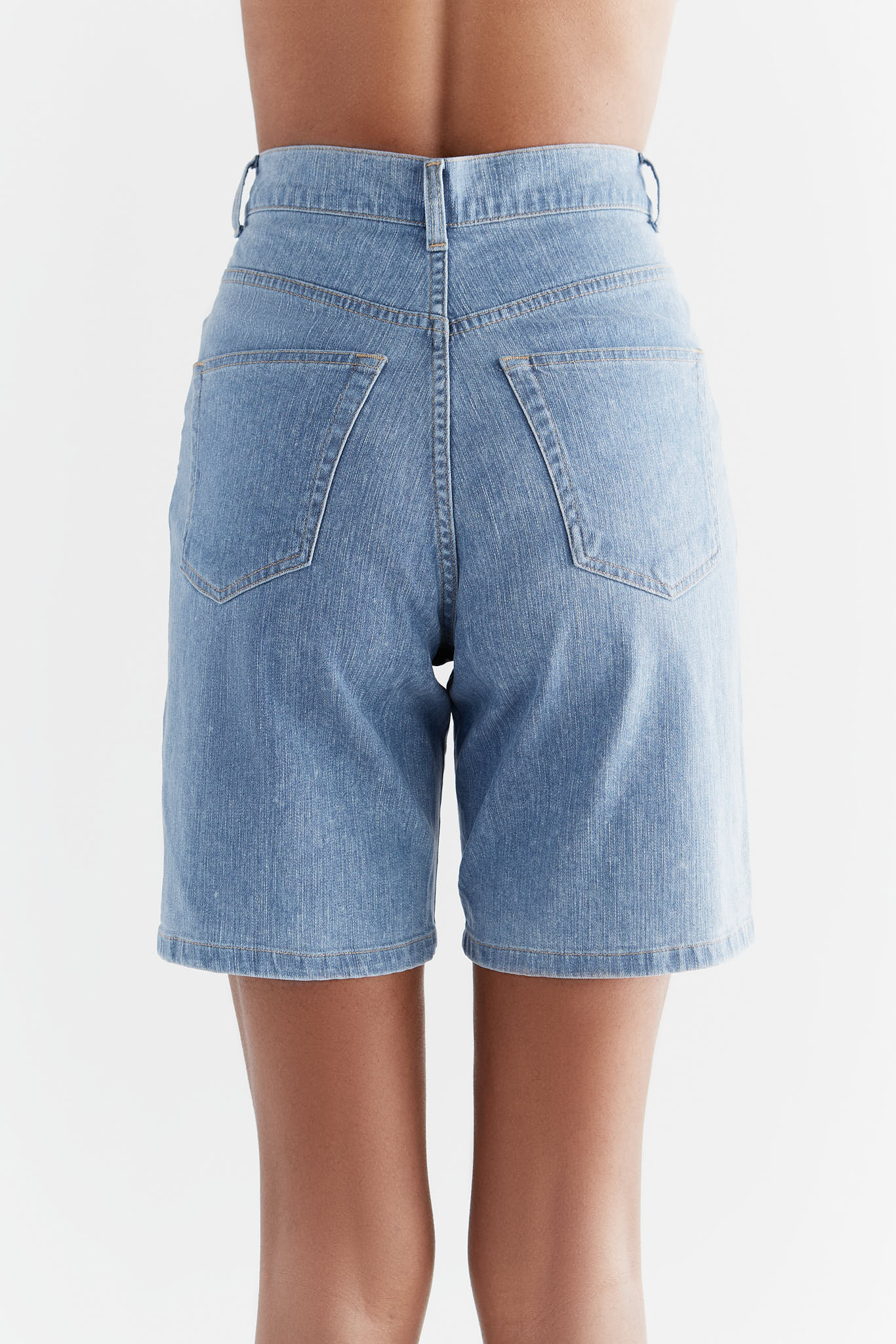 WA3020-352 | Damen Denim Shorts - Light Slate Blue