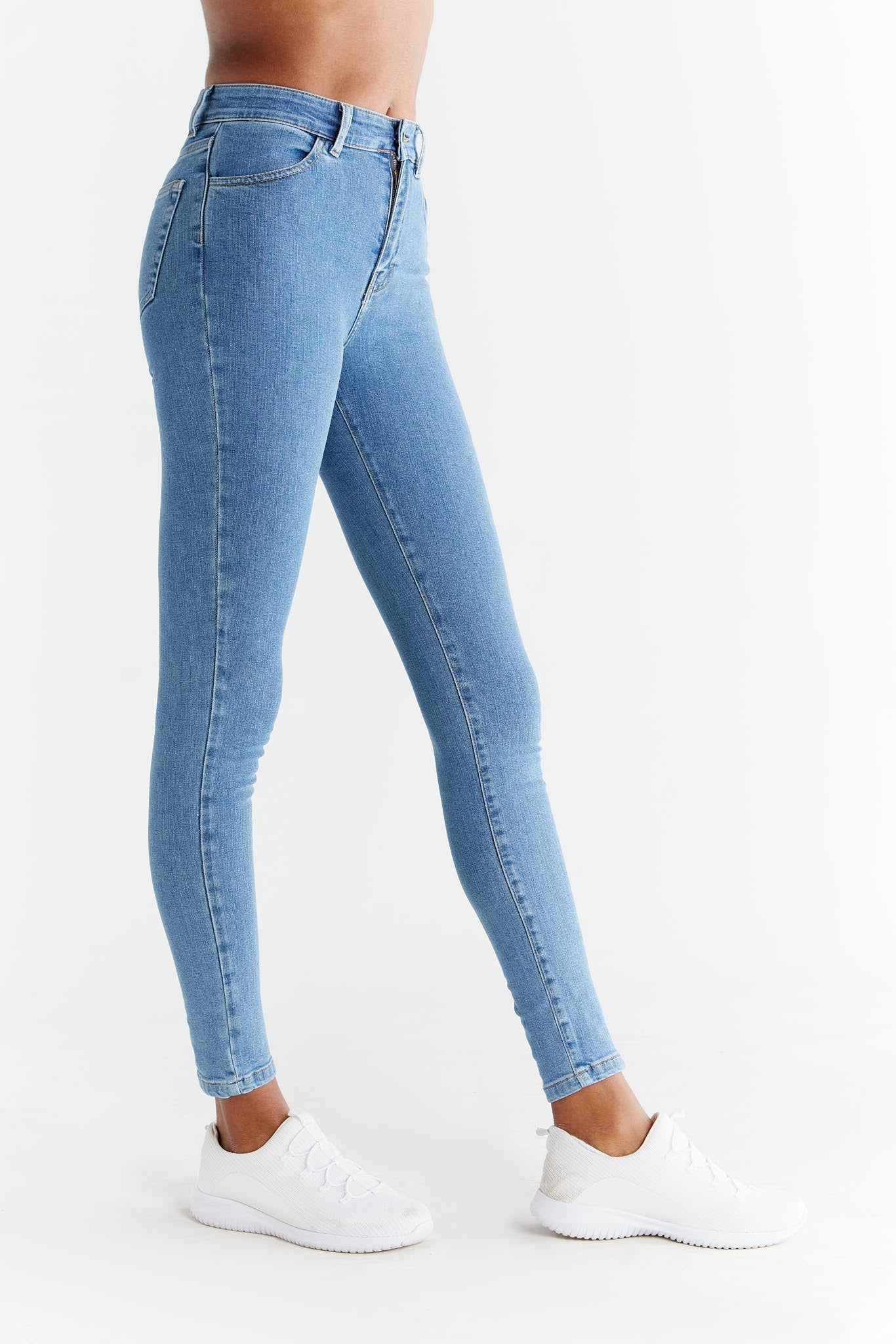 WD1014-325 | Damen Skinny Fit - Day Sky Blue
