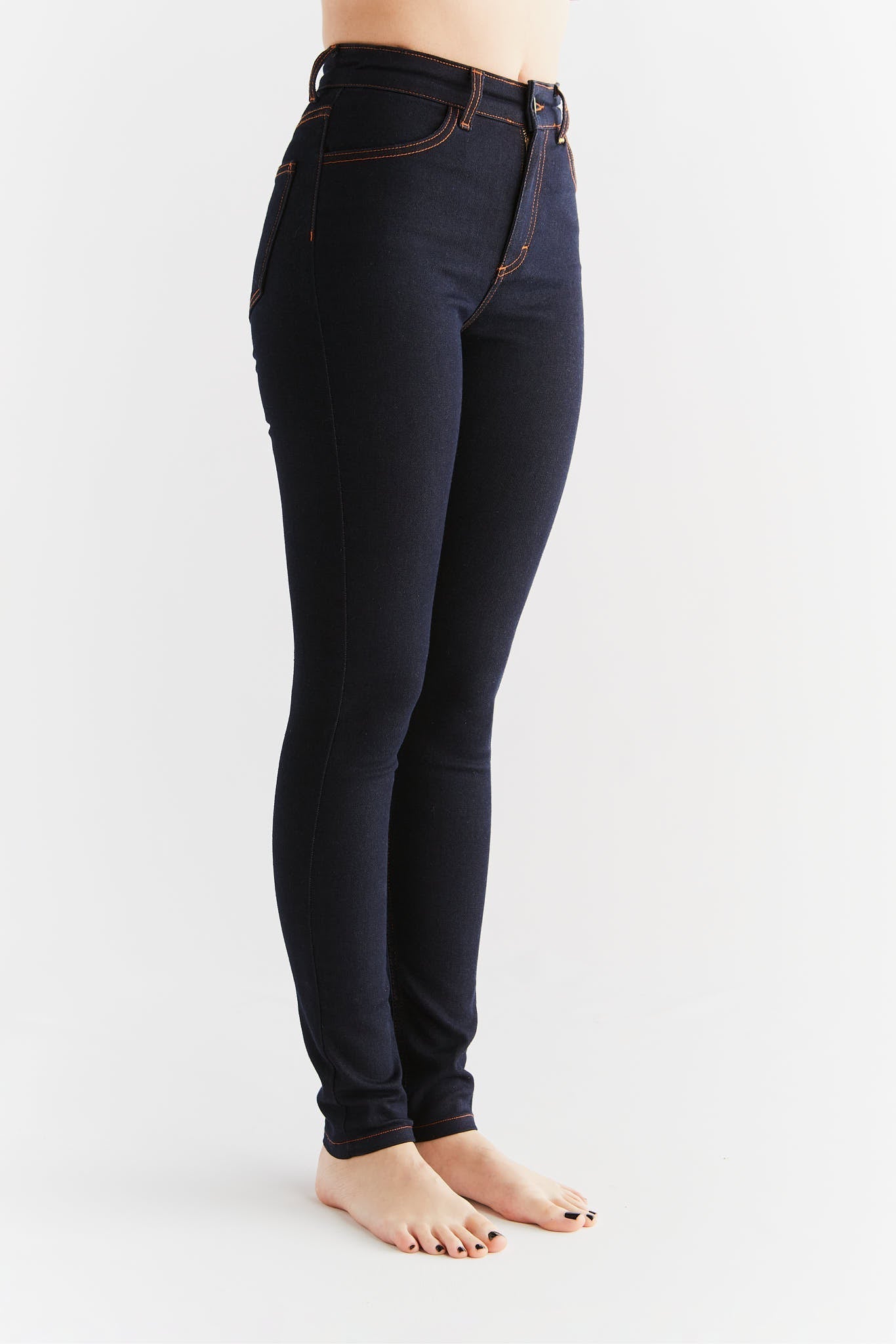 WD1026-223 | Damen Warm Skinny Fit - Navy Blue