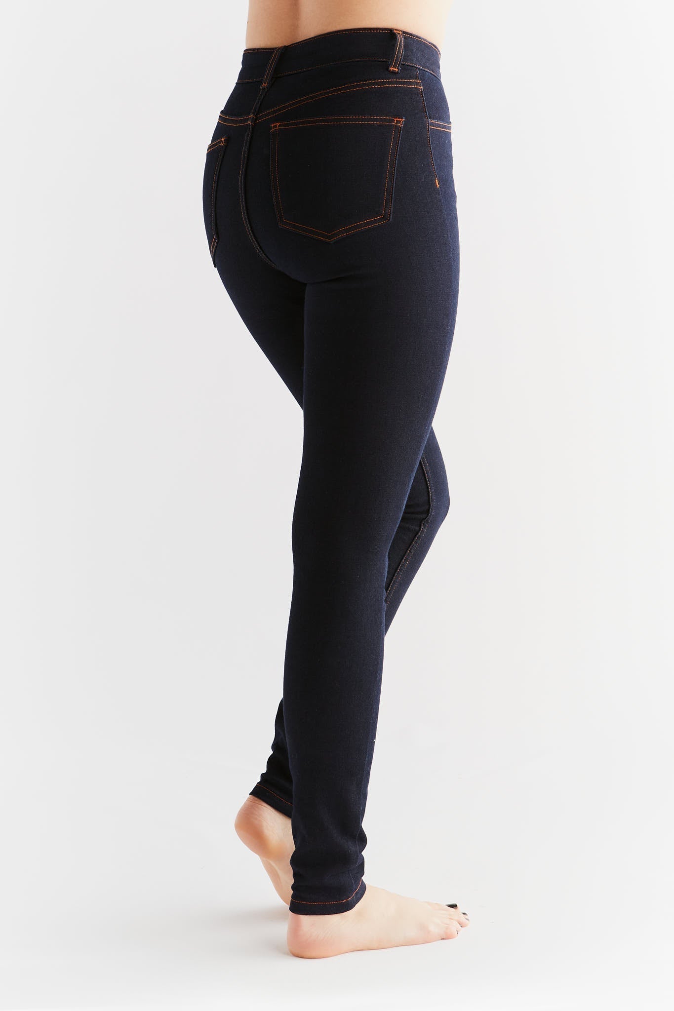 WD1026-223 | Damen Warm Skinny Fit - Navy Blue